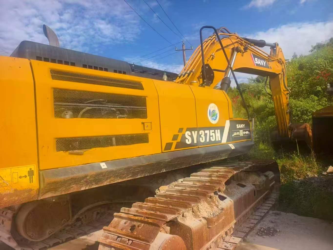 Buy Sany SY375H Used Excavator / 3