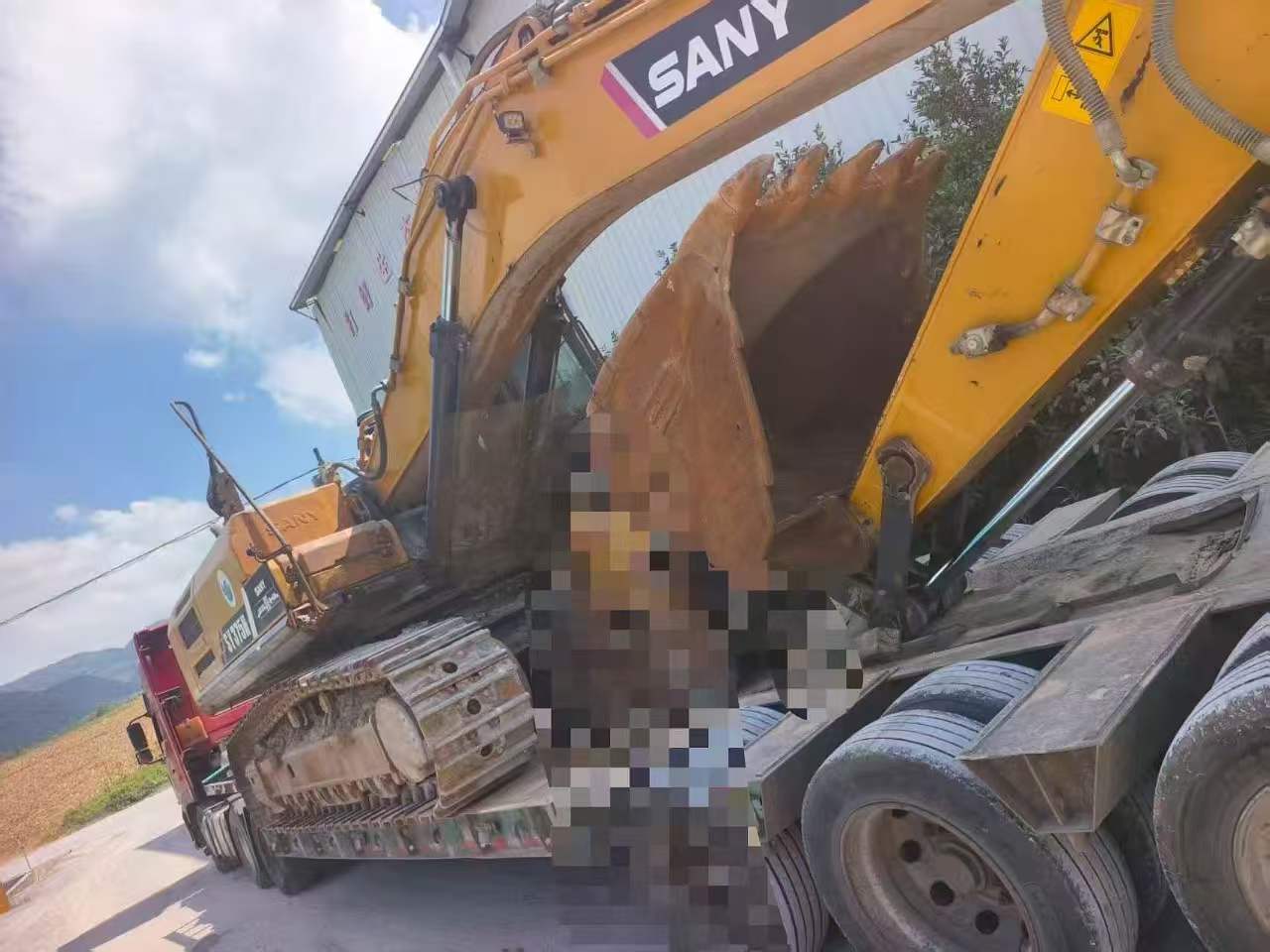 Buy Sany SY375H Used Excavator / 2