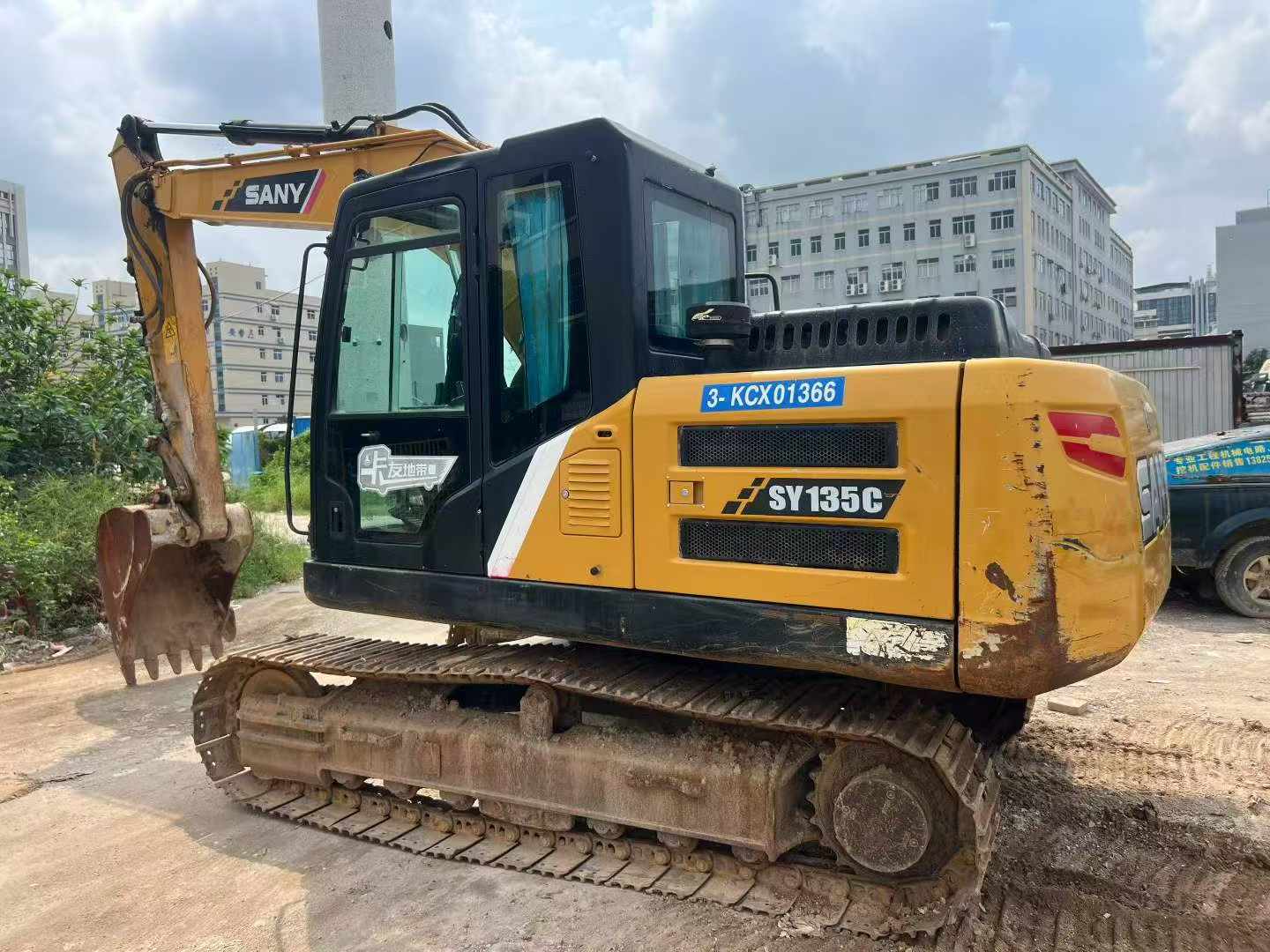 Buy Sany SY135-8S Used Excavator / 2