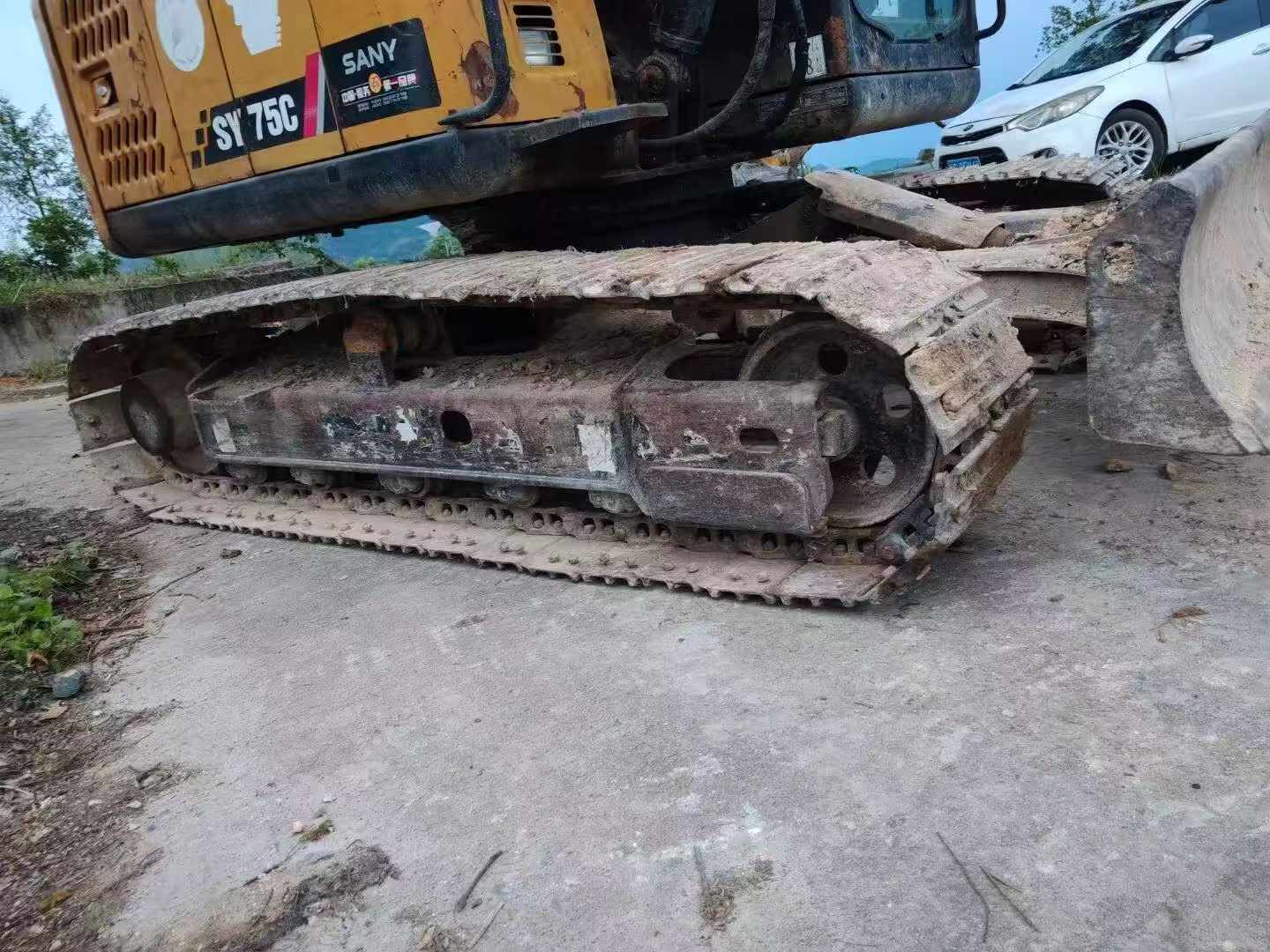 Buy Sany SY75 Used Excavator / 9