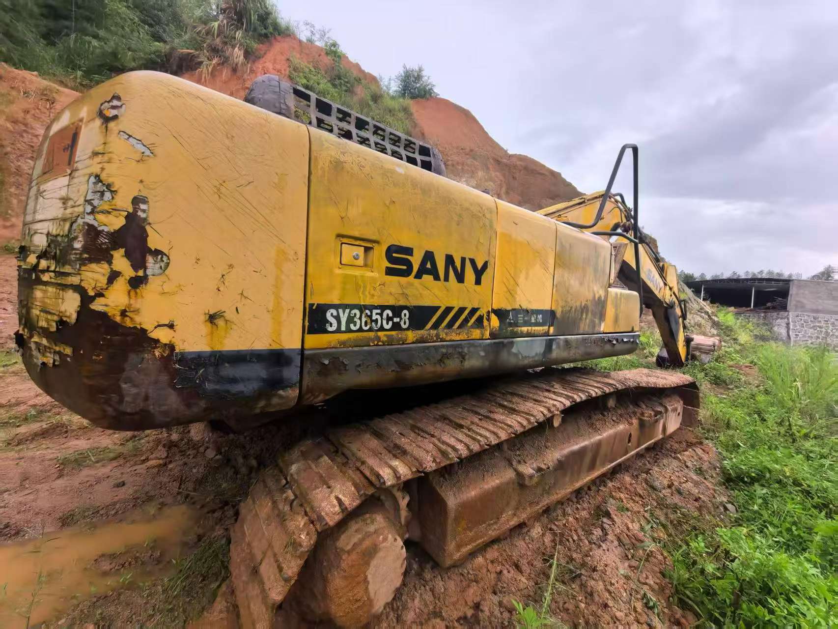Buy Sany SY365C-8 Used Excavator / 4