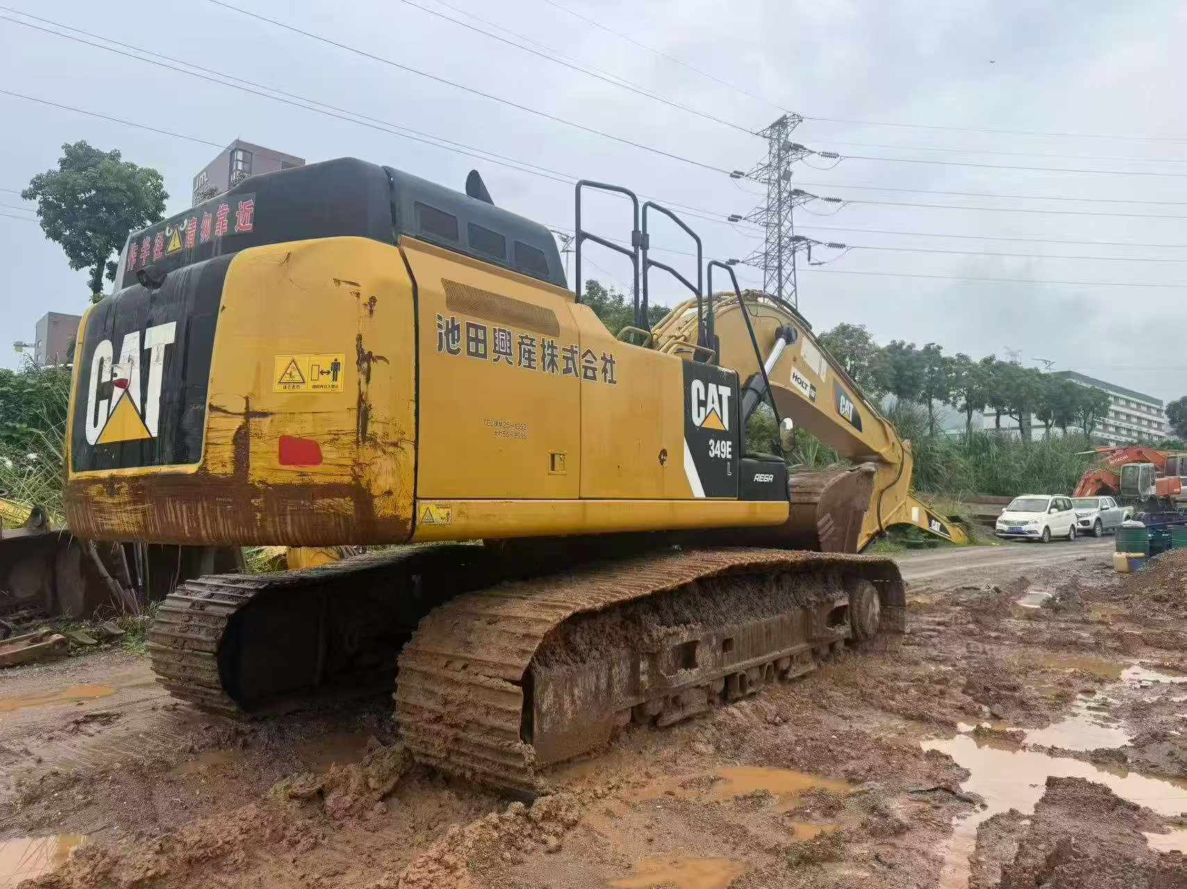 Buy Caterpillar 349E Used Excavator / 8