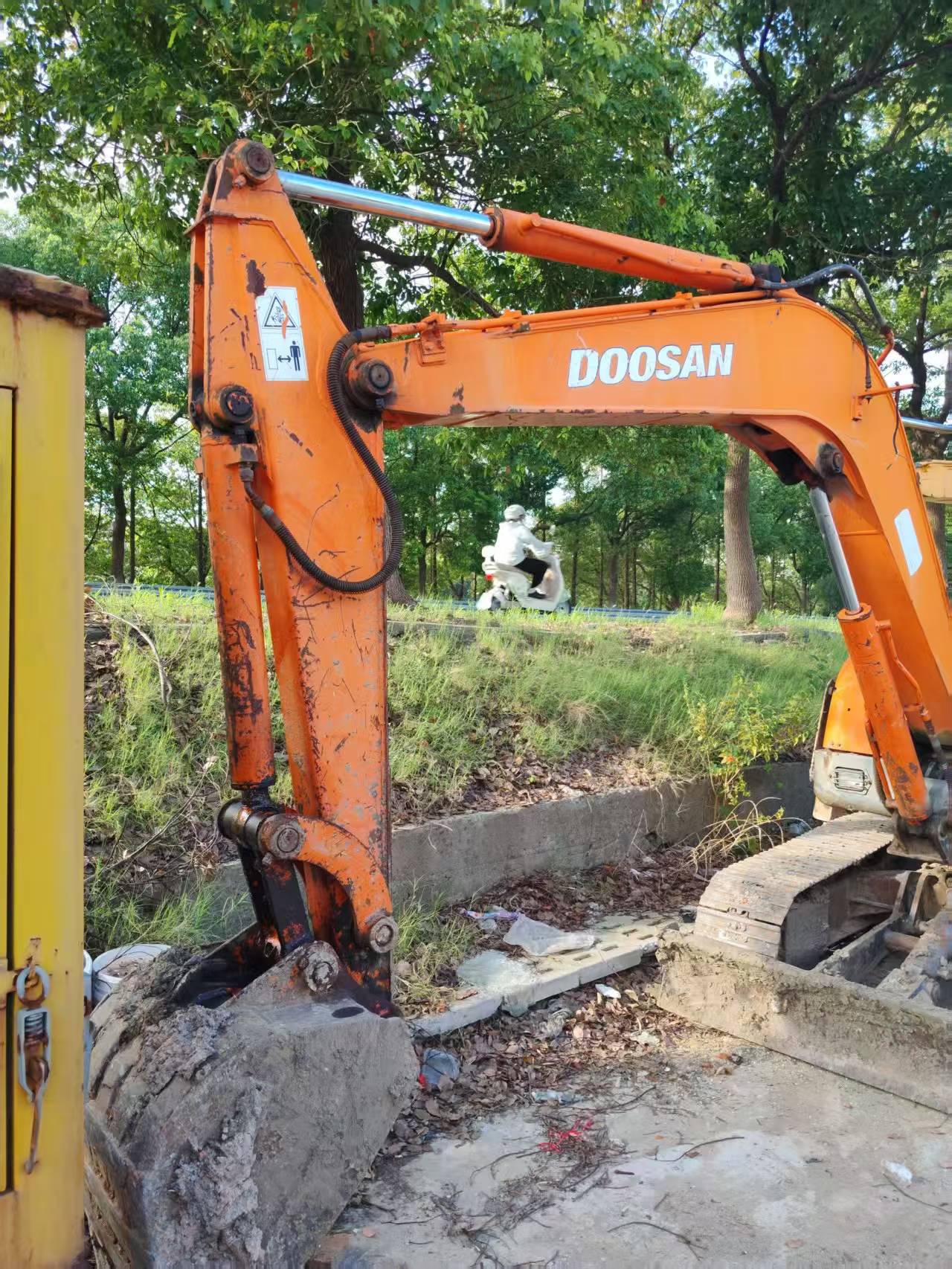 Buy Doosan DH55 Used Excavator / 4