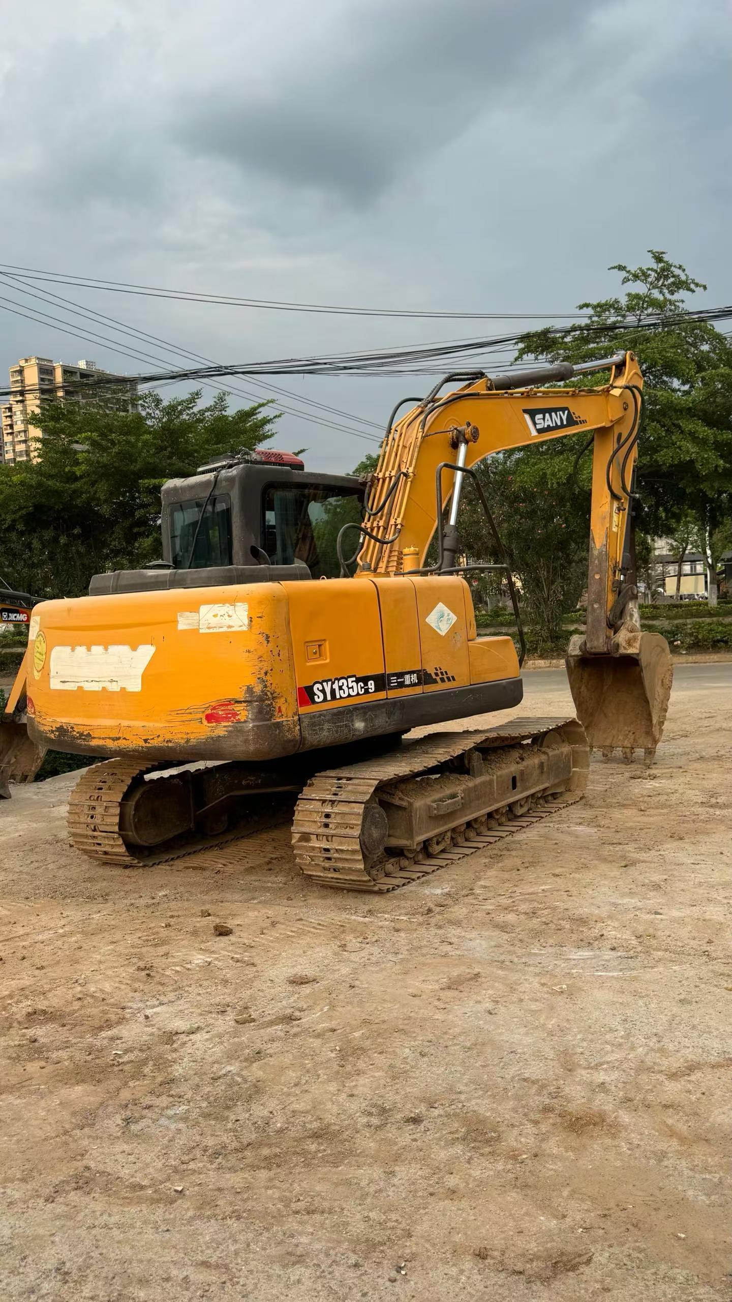 Buy Sany SY135-8S Used Excavator / 6