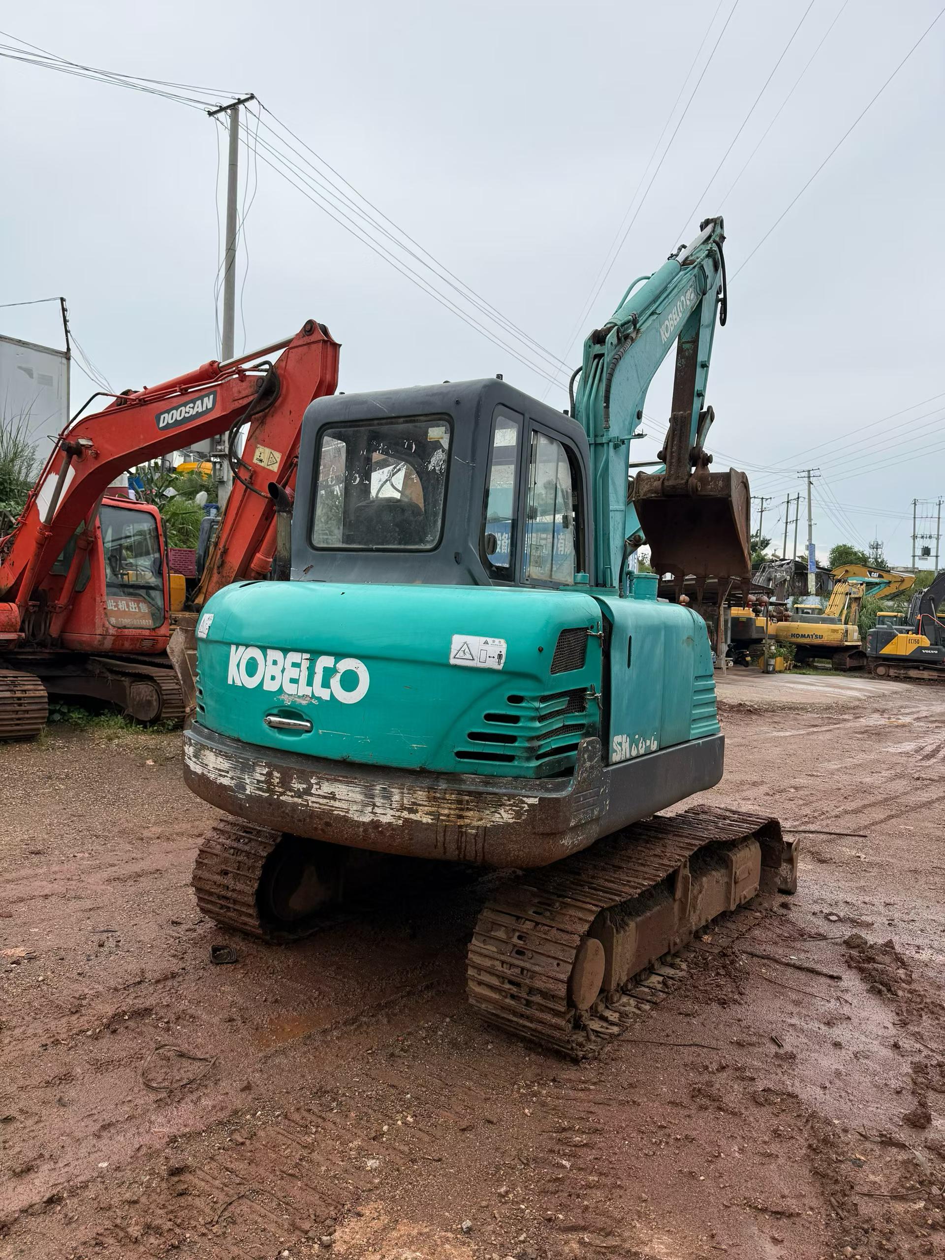 Buy Kobelco SK60 Used Excavator / 7