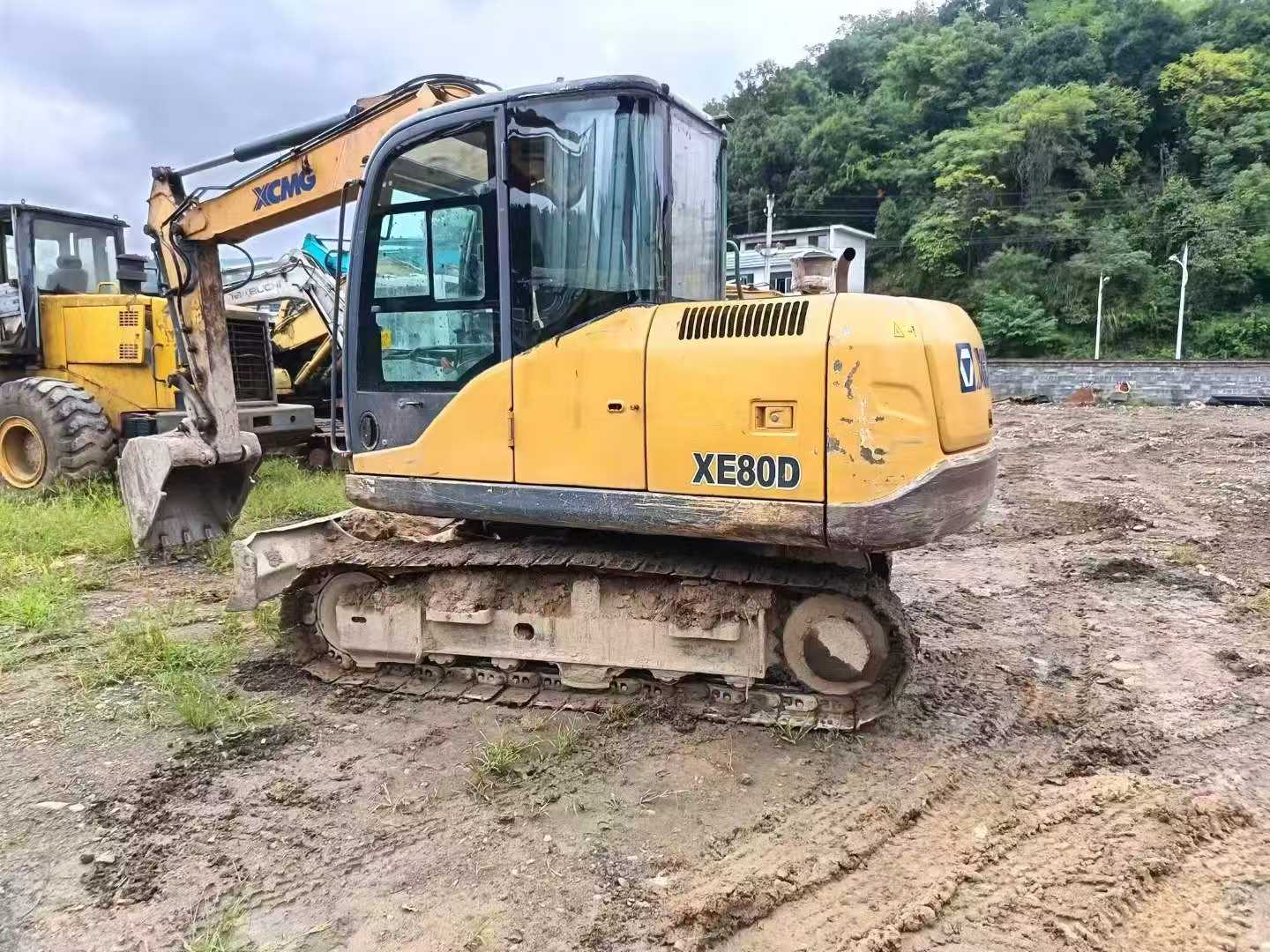 Buy XCMG XE75C Used Excavator / 3