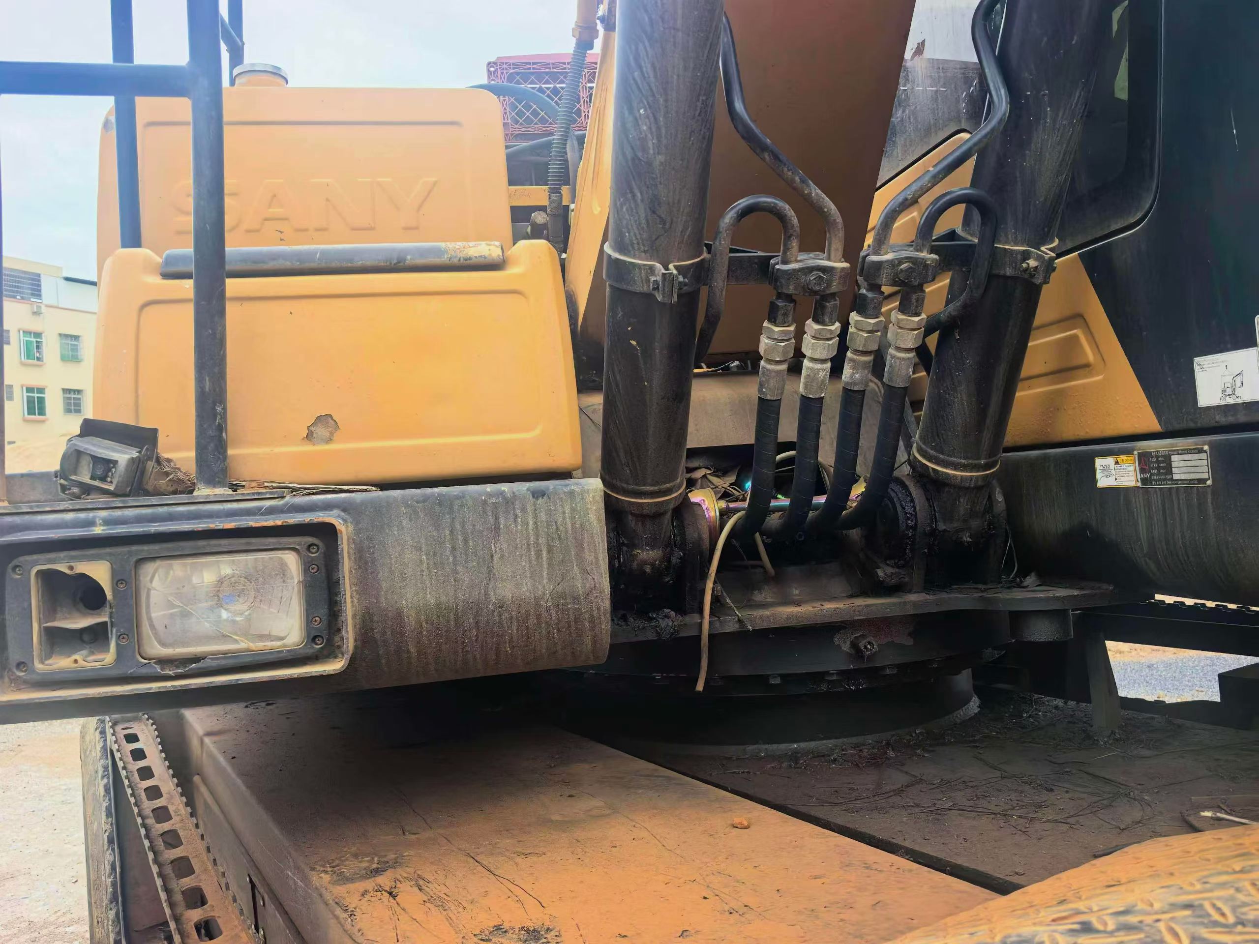 Buy Sany SY155C Used Excavator / 6