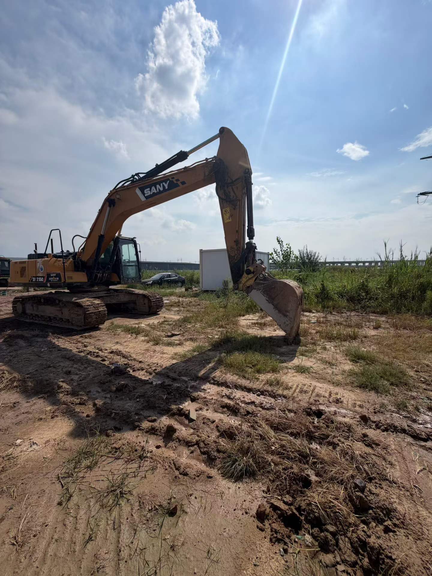 Buy Sany SY215C Used Excavator / 4