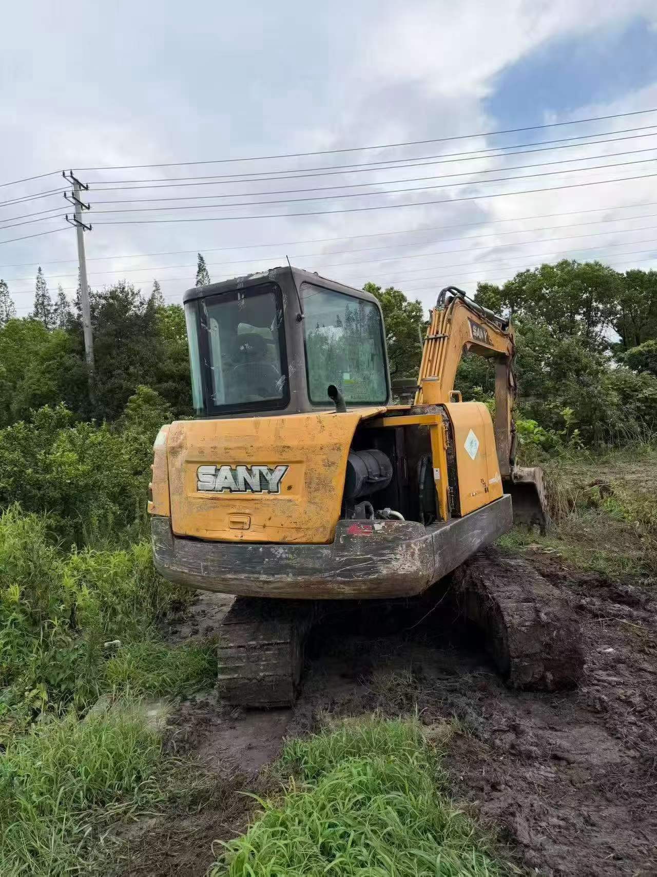 Buy Sany SY55 Used Excavator / 5