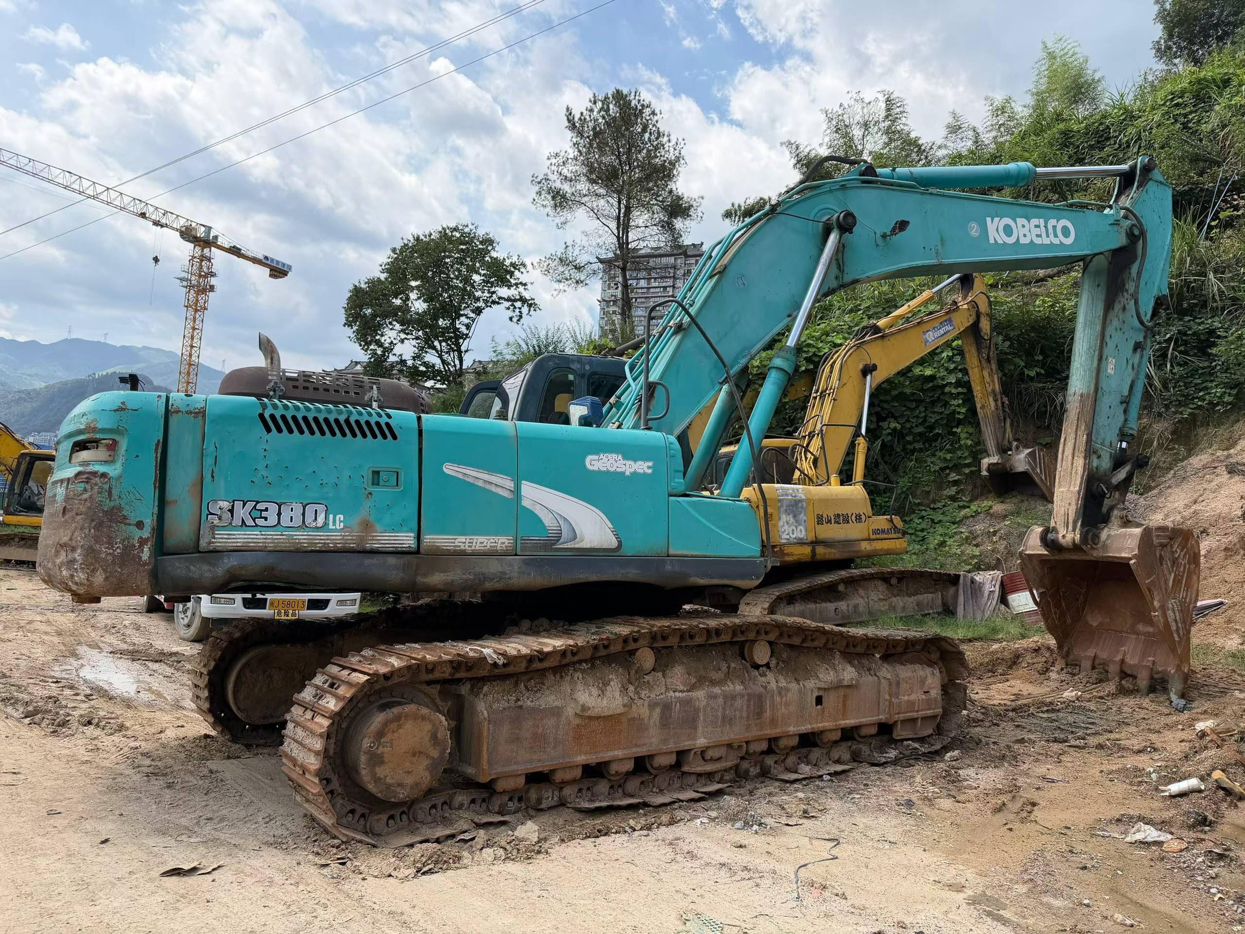 Buy Kobelco SK350-8 Used Excavator / 3