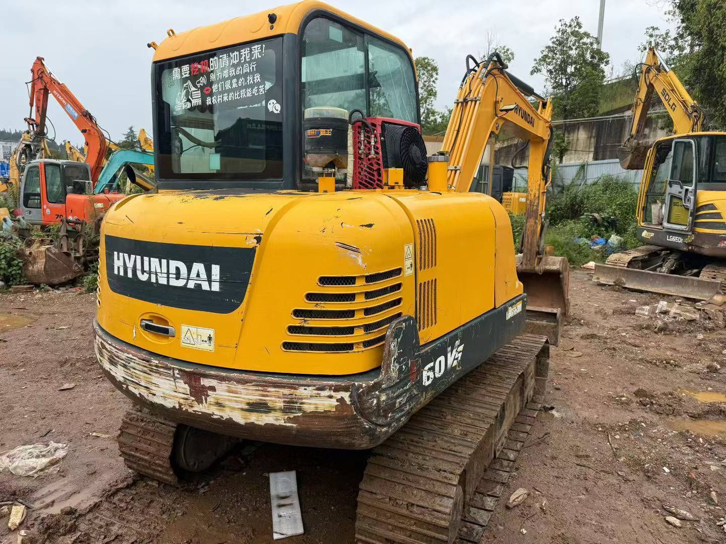 Buy Hyundai HX60 Used Excavator / 4