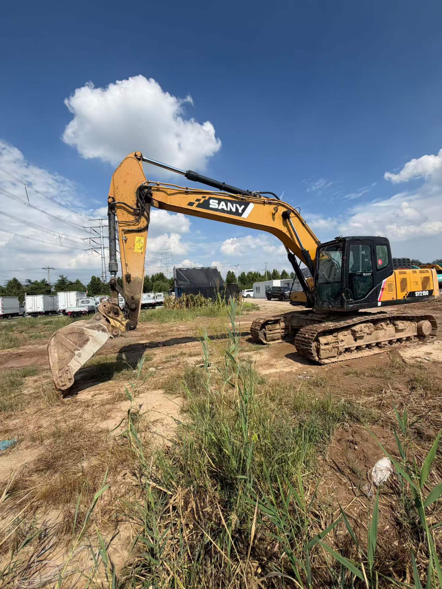 Buy Sany SY215C Used Excavator / 3
