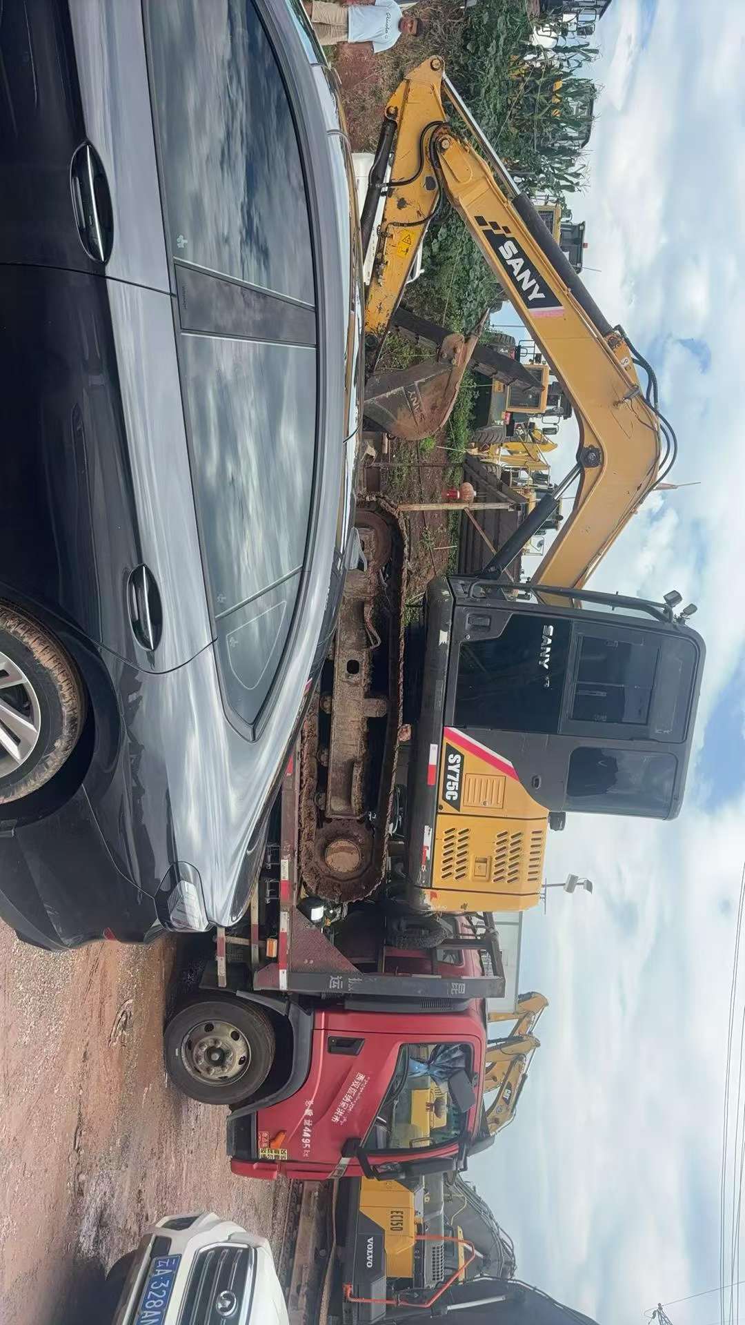 Buy Sany SY75 Used Excavator / 2