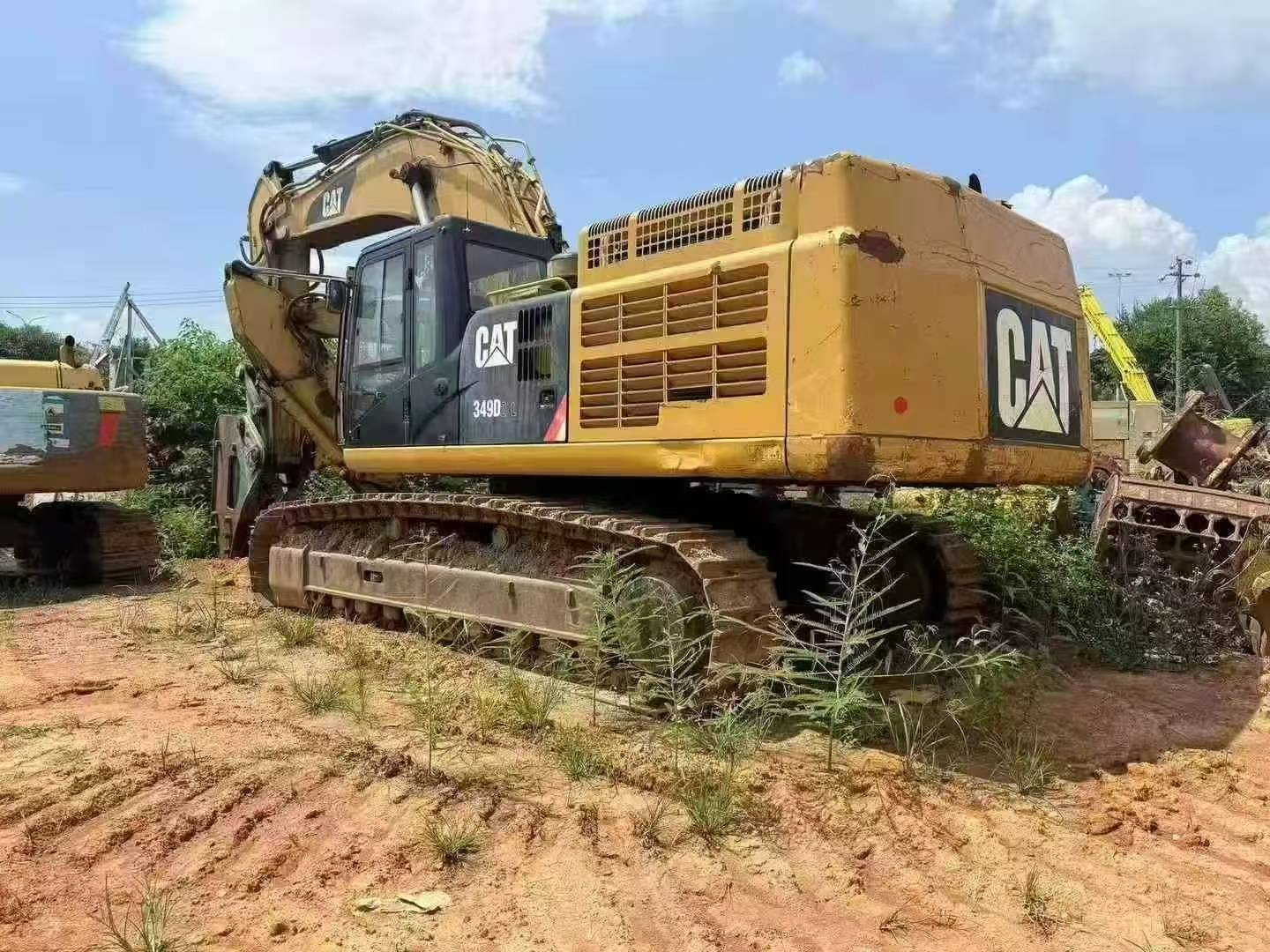 Buy Caterpillar 349E Used Excavator / 8