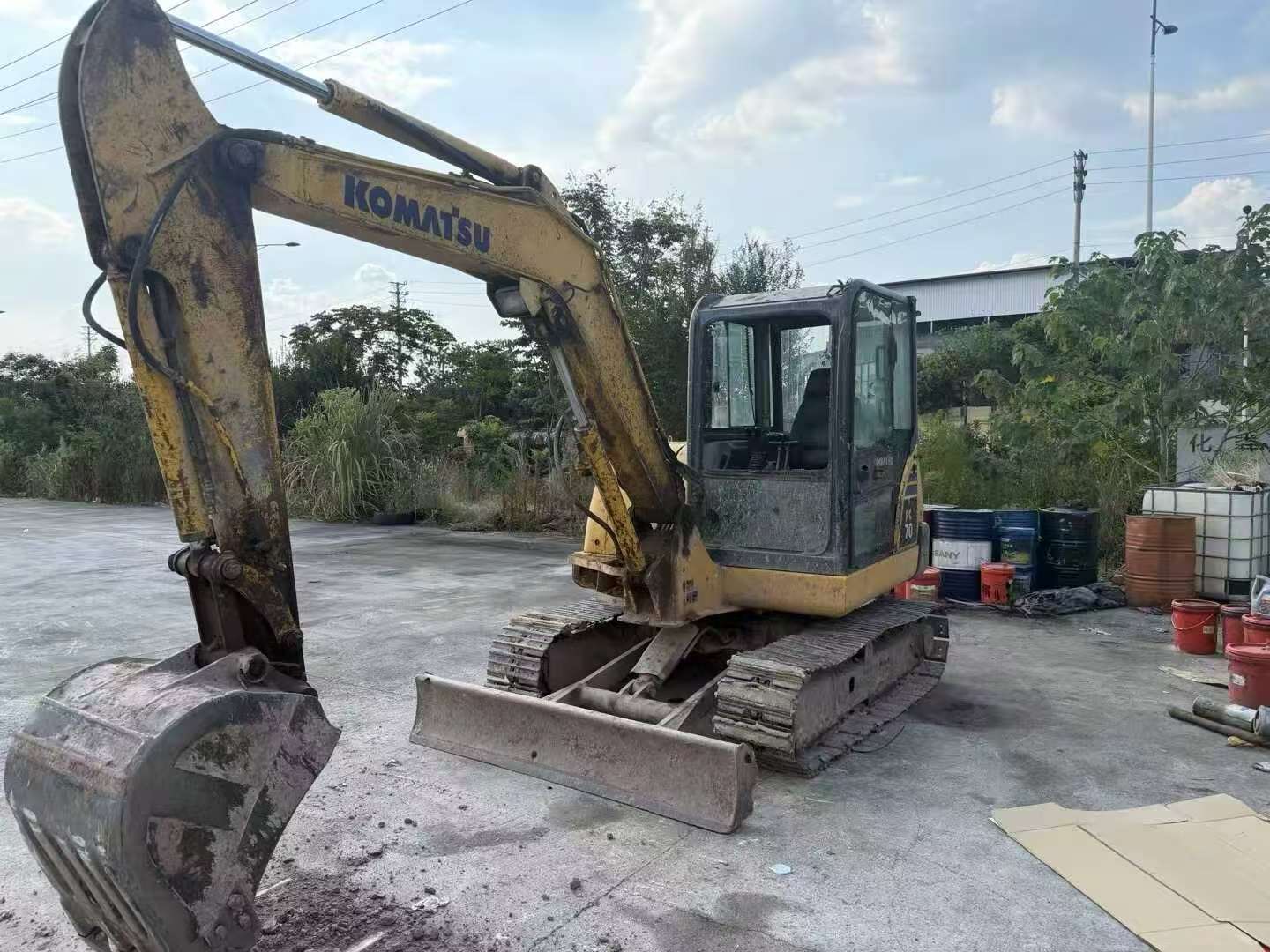 Buy Komatsu PC56-7 Used Excavator / 3