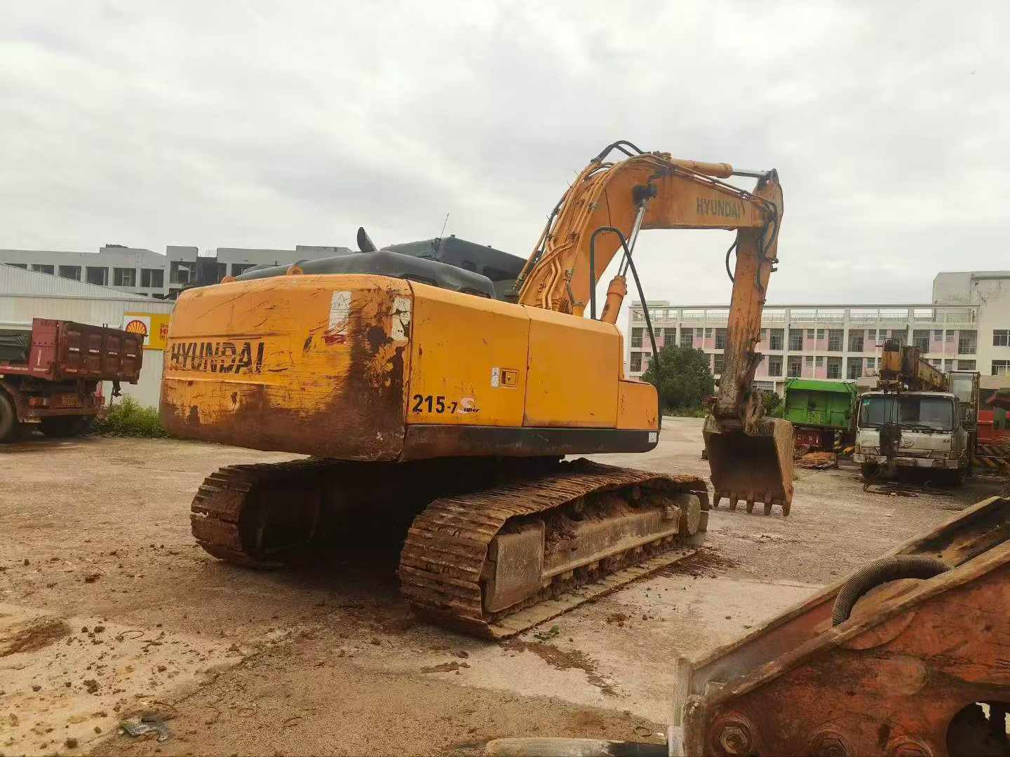 Buy Hyundai R215-7 Used Excavator / 3