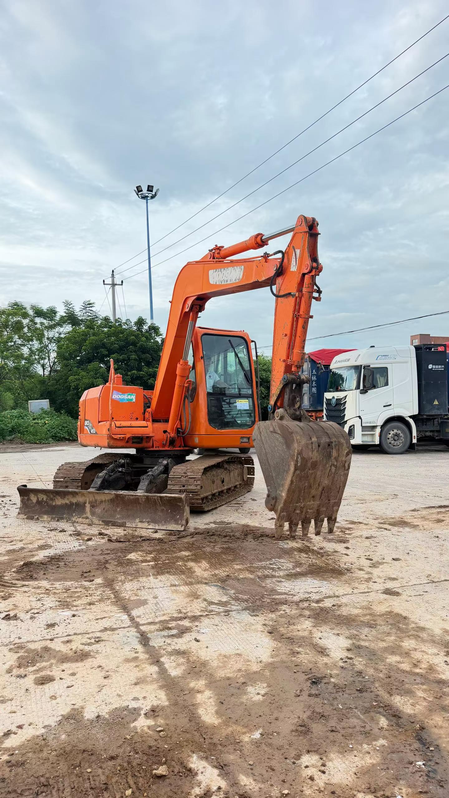 Buy Doosan DH80G Used Excavator / 3