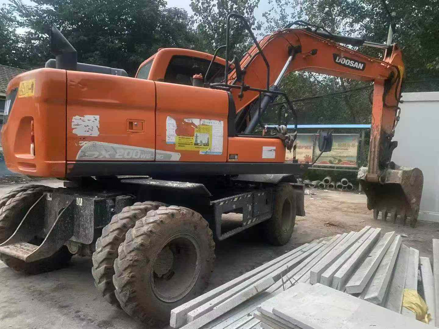Buy Doosan DX150-9C Used Excavator / 8