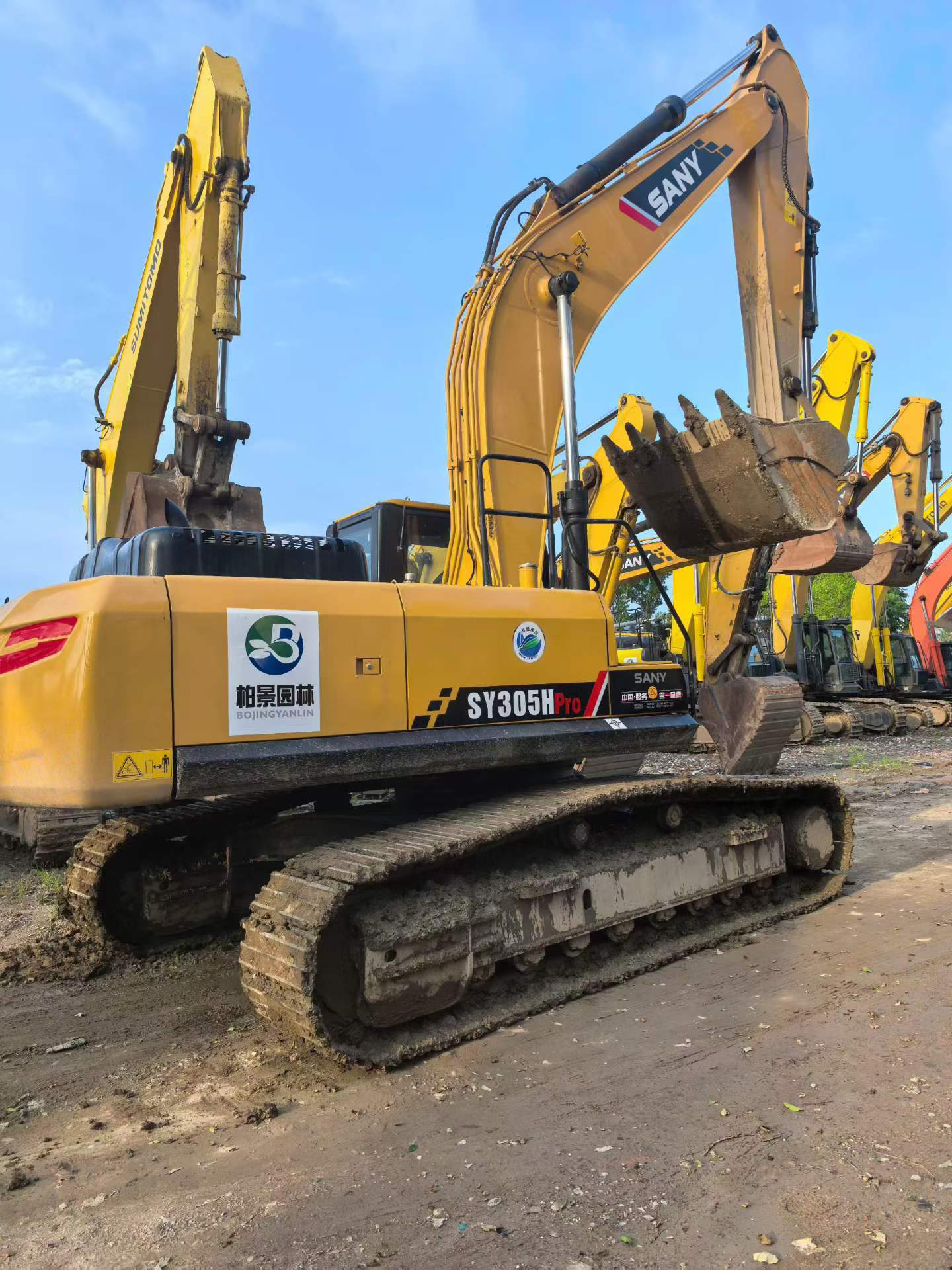 Buy Sany SY305C Used Excavator / 7