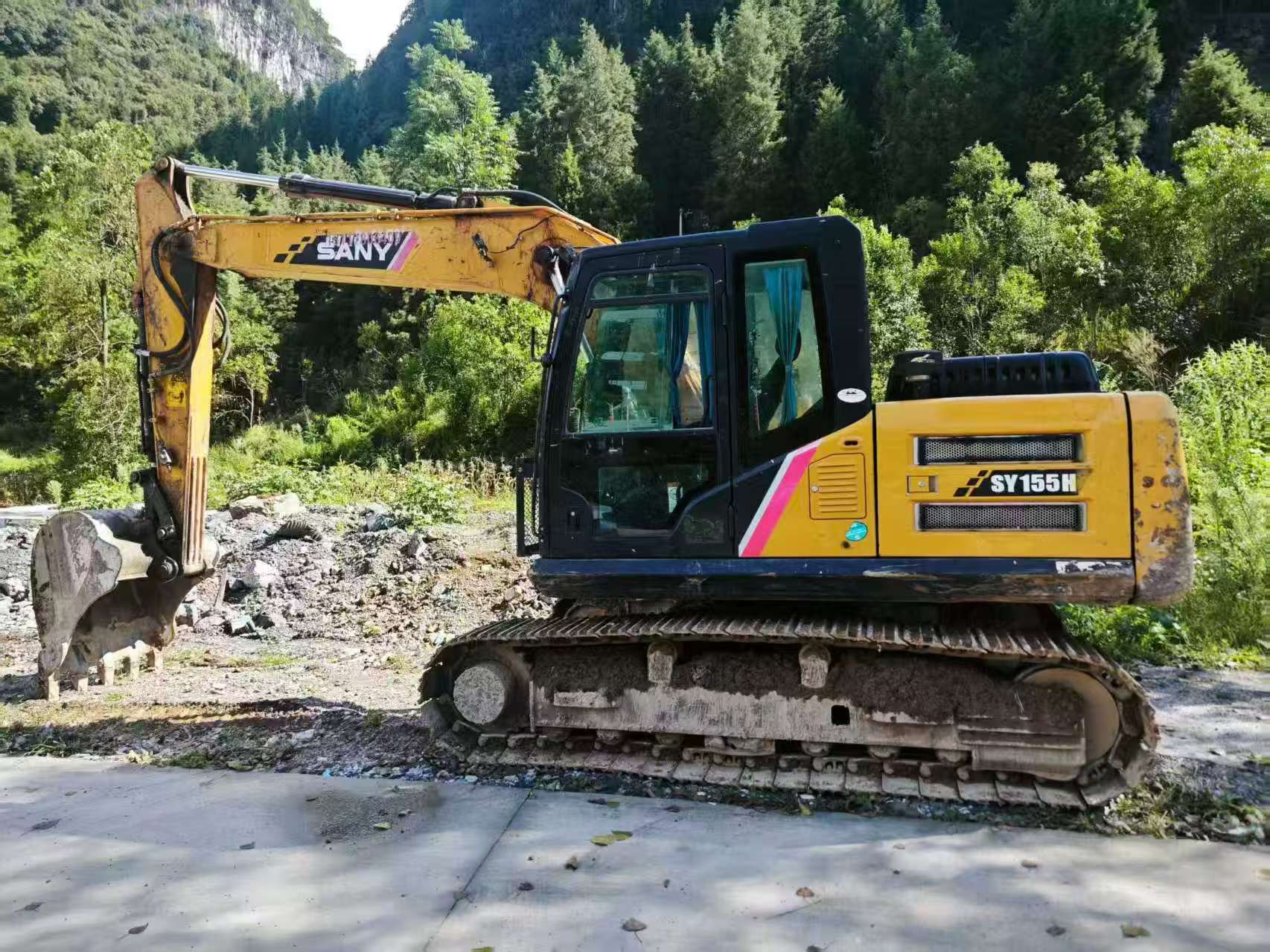 Buy Sany SY155C Used Excavator / 3