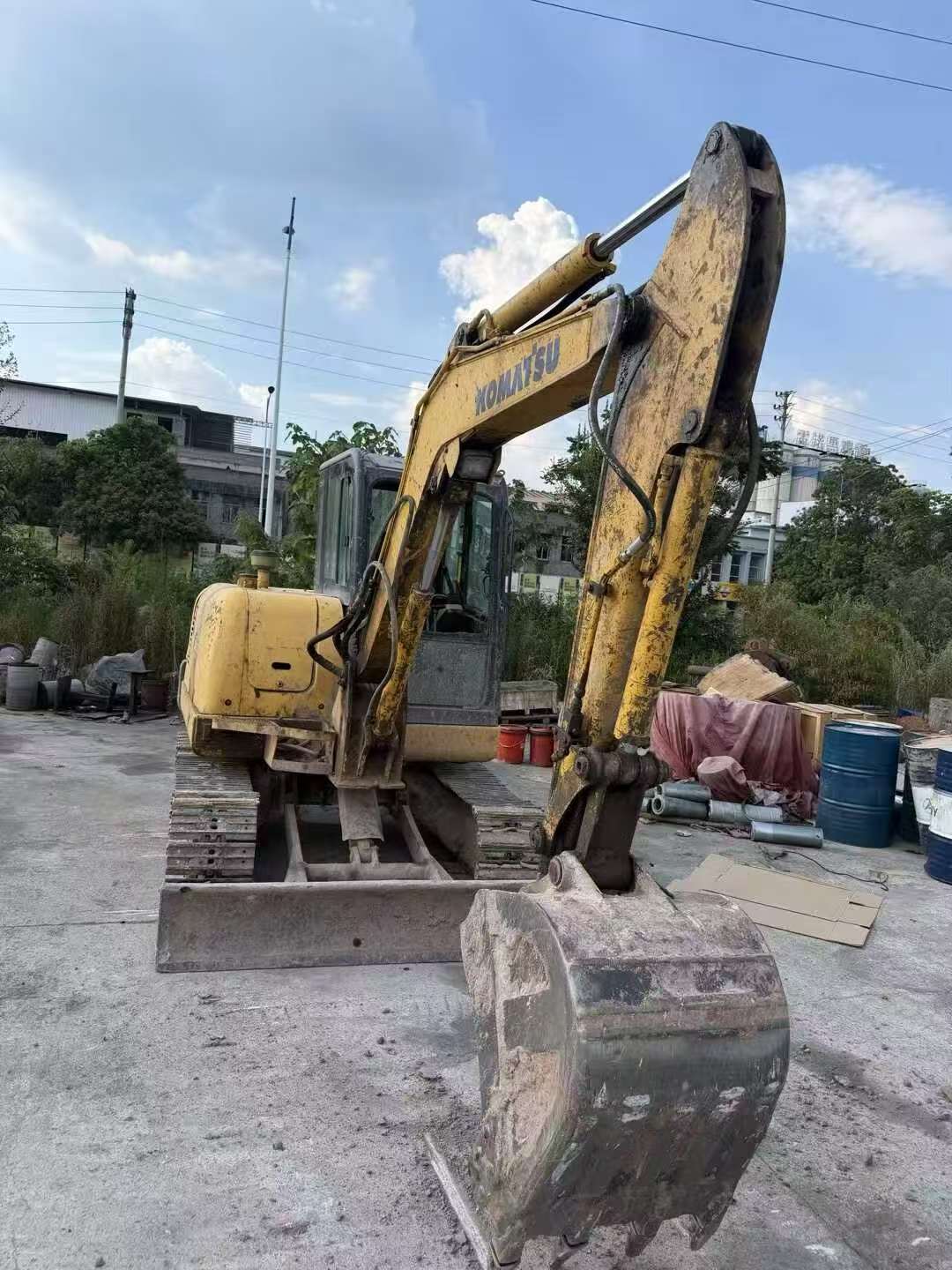 Buy Komatsu PC56-7 Used Excavator / 2