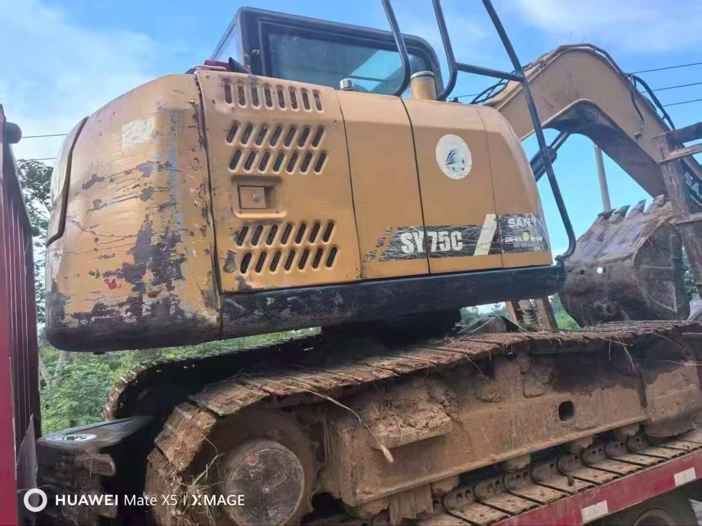 Buy Sany SY75C-8 Used Excavator / 1