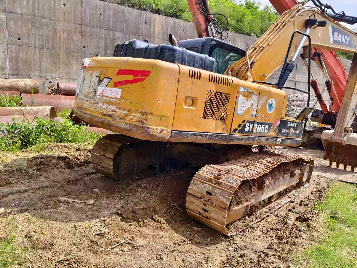 Buy Sany SY205C Used Excavator / 1