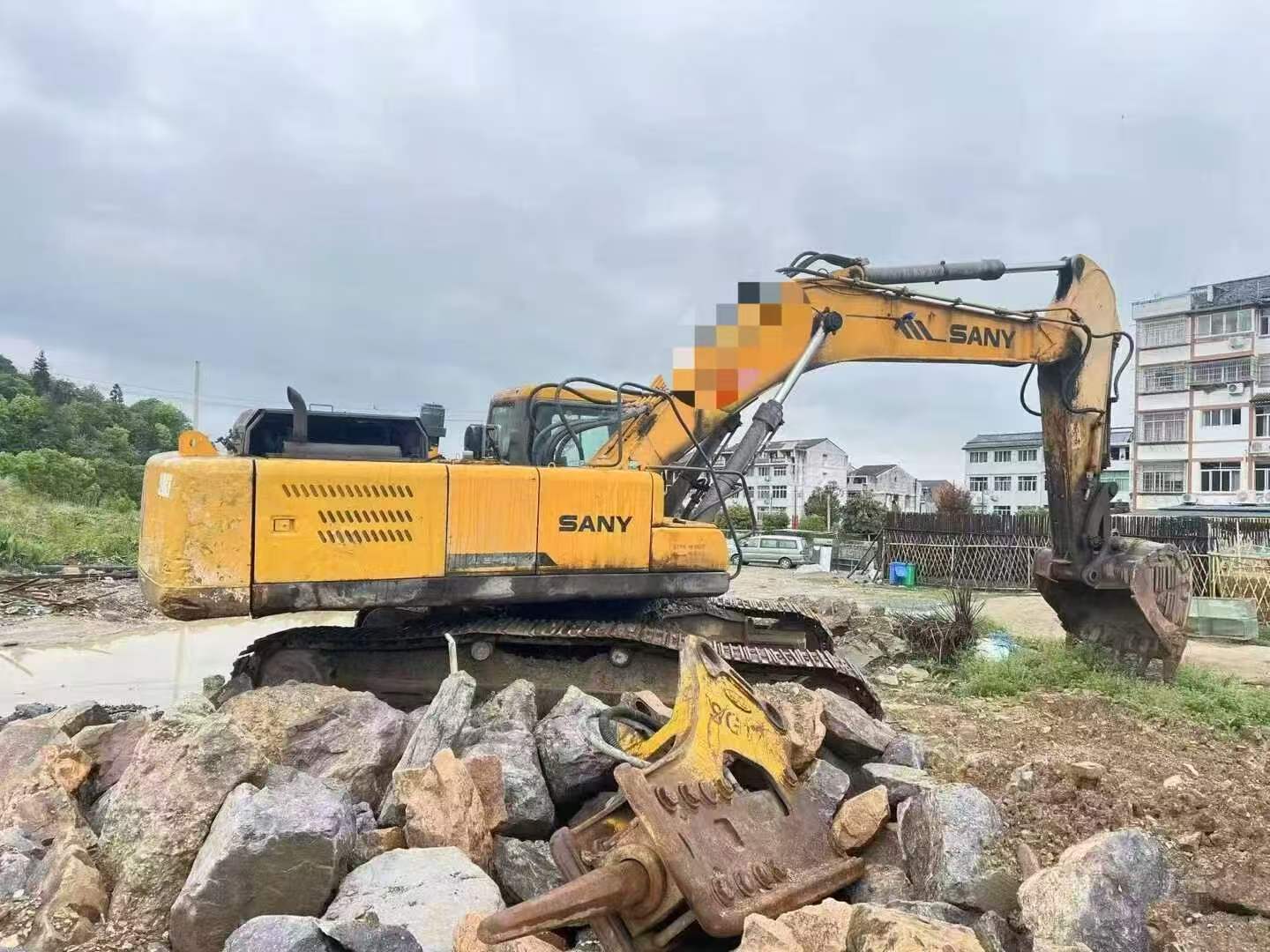 Buy Sany SY385C Used Excavator / 1