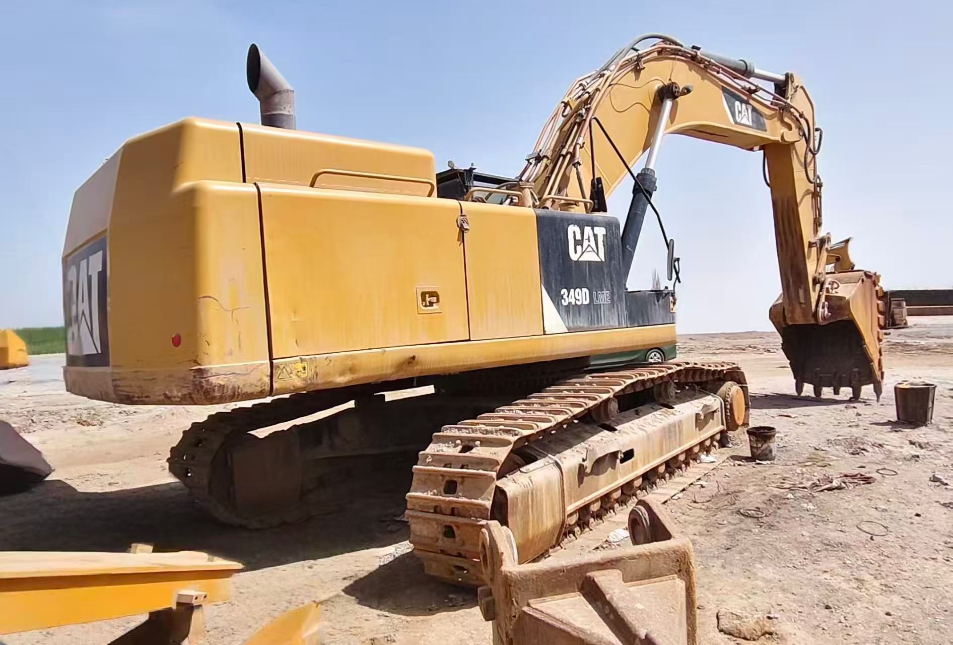 Buy Caterpillar 349E Used Excavator / 6