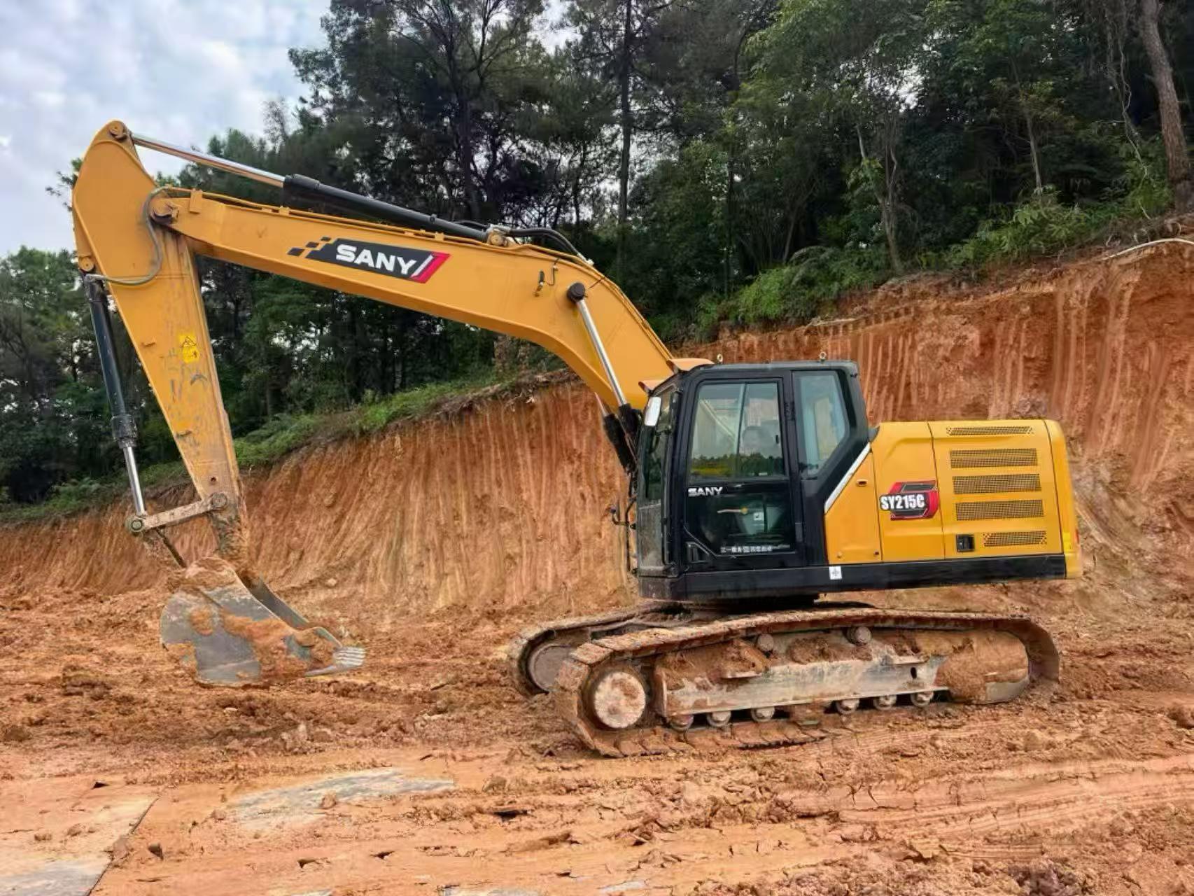 Buy Sany SY215C Used Excavator / 3