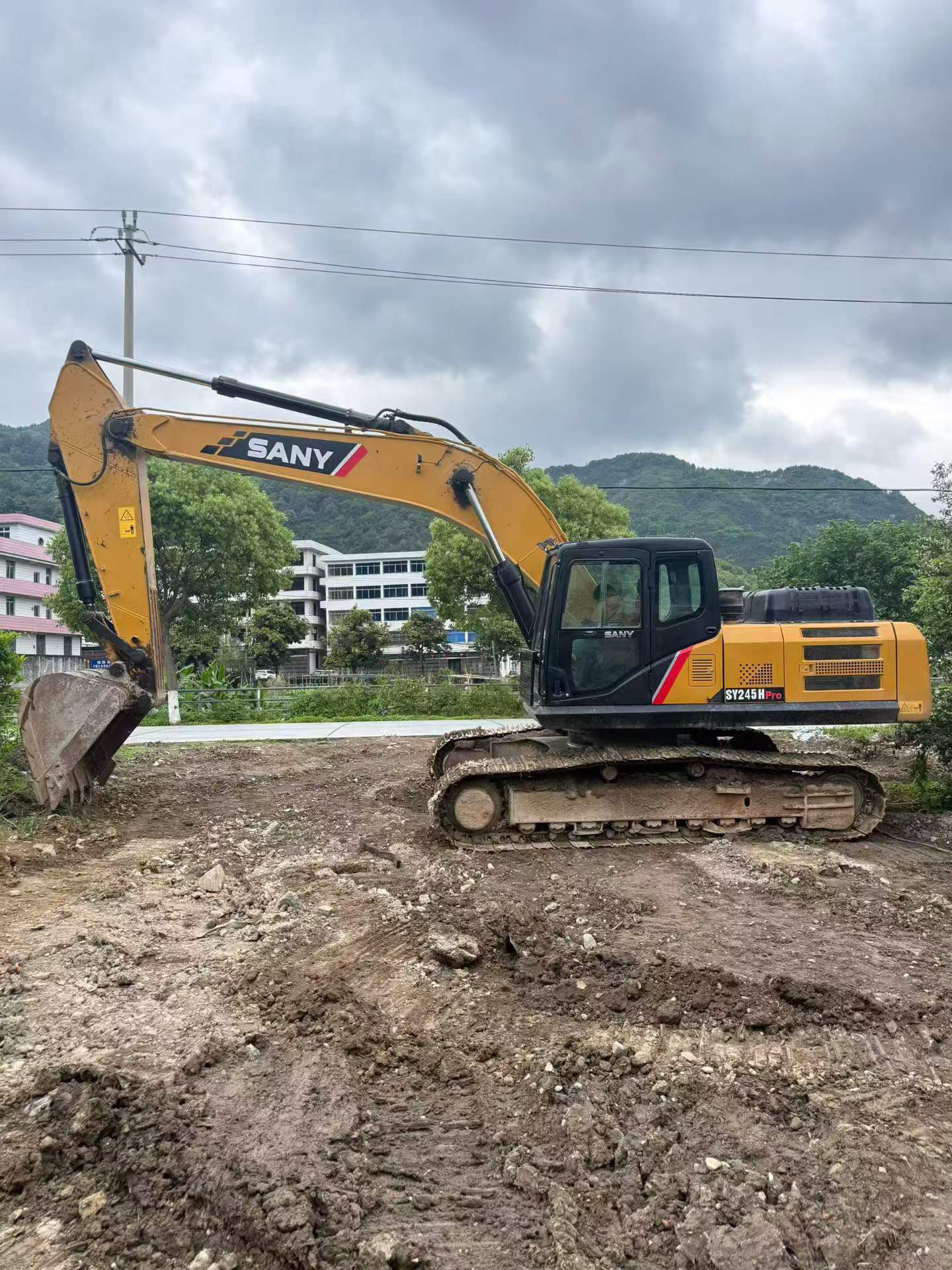 Buy Sany SY245H Used Excavator / 1