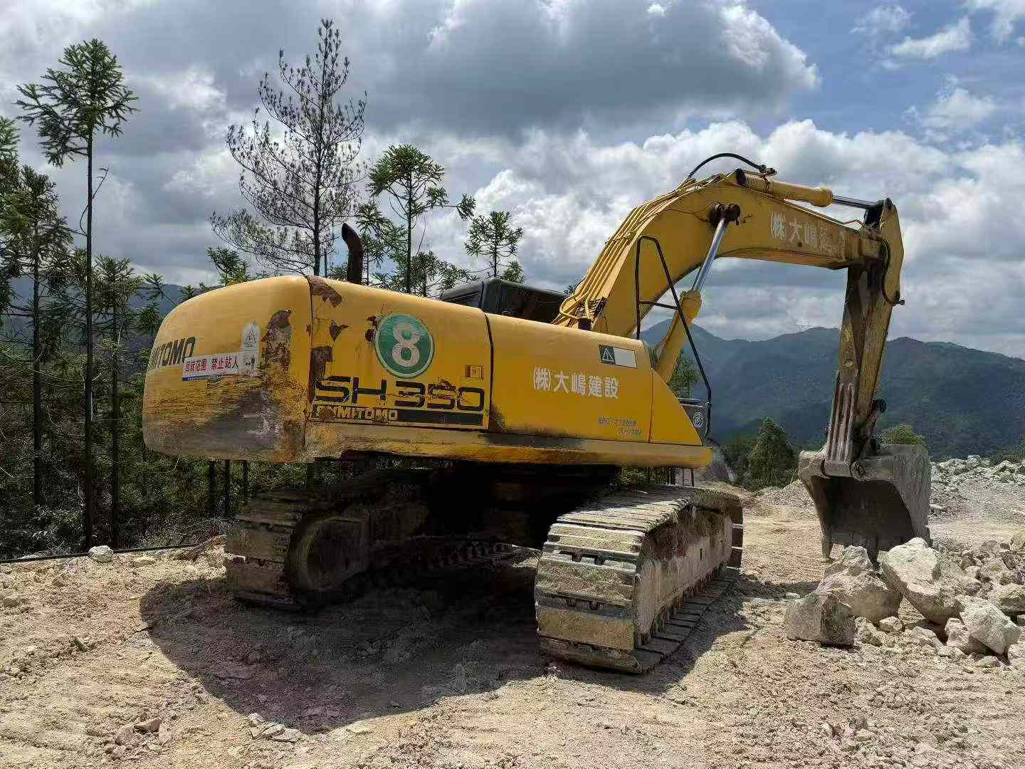 Compre Escavadeira Sumitomo SH350-5 Usada / 3 Compre Escavadeira Sumitomo SH350-5 Usada / 3