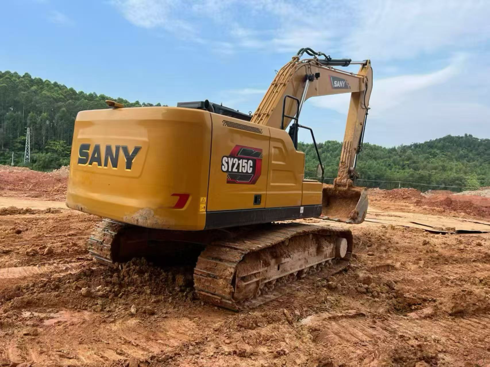 Buy Sany SY215C Used Excavator / 7