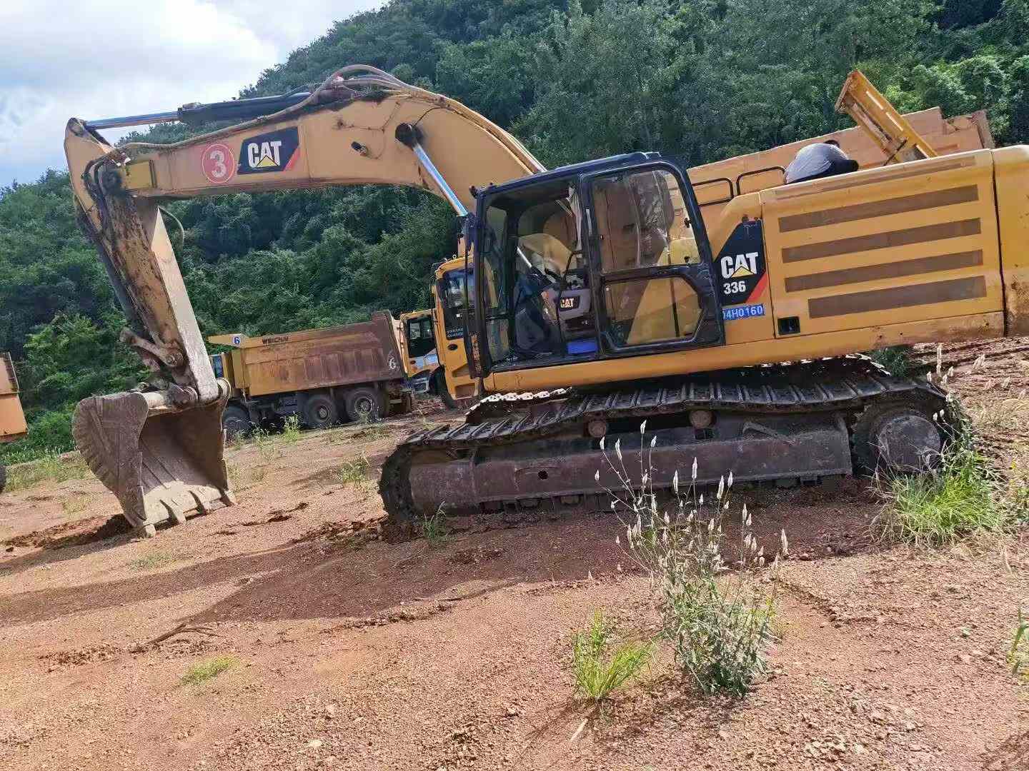 Buy Caterpillar 336E Used Excavator / 1