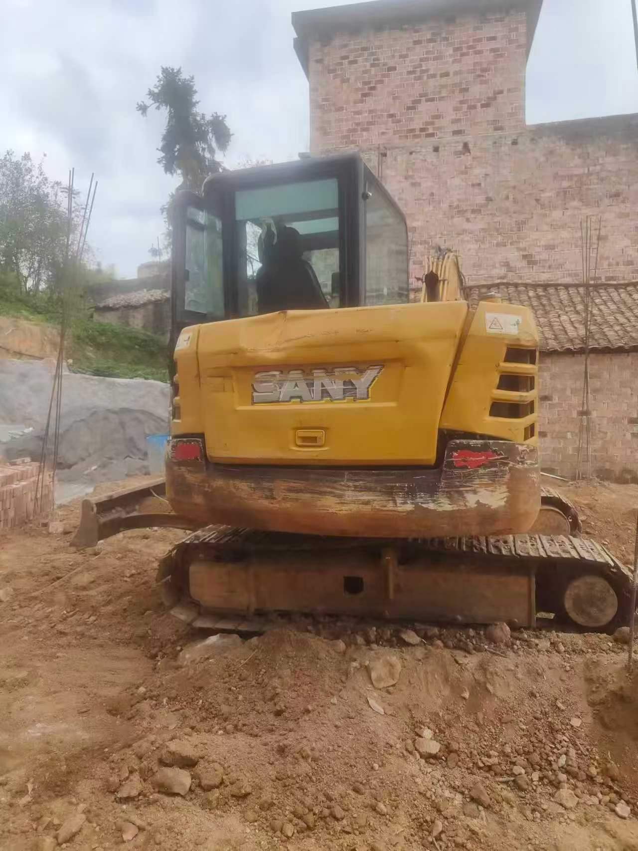 Buy Sany SY55 Used Excavator / 9