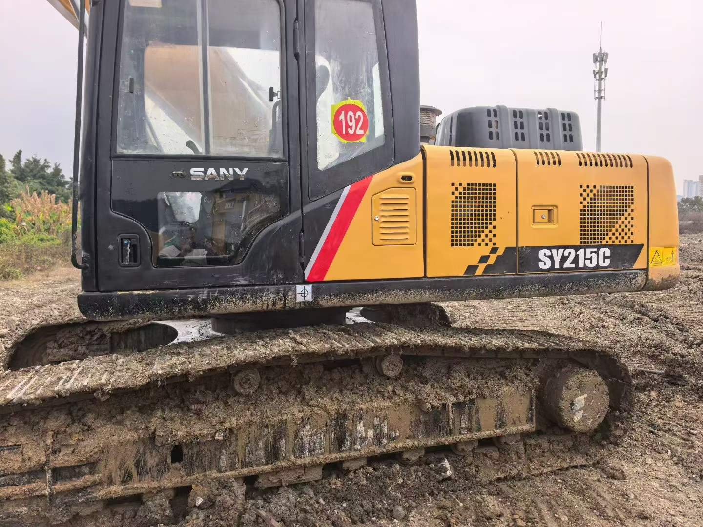 Buy Sany SY215C Used Excavator / 9