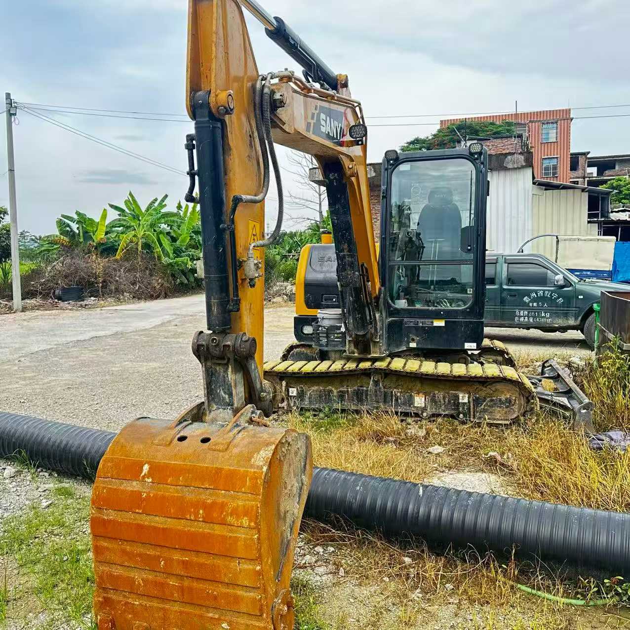 Buy Sany SY60 Used Excavator / 1