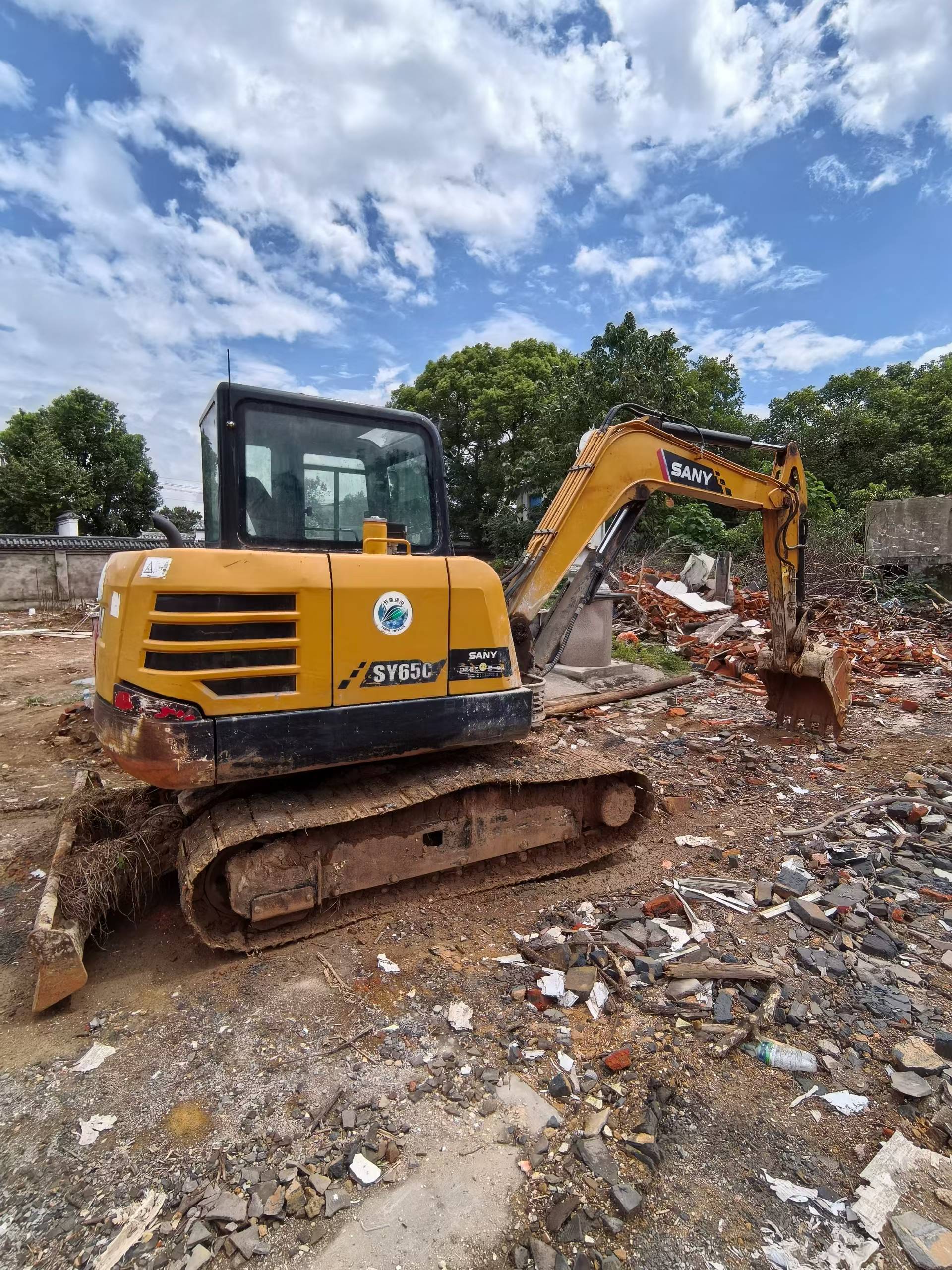 Buy Sany SY55 Used Excavator / 3 Buy Sany SY55 Used Excavator / 3