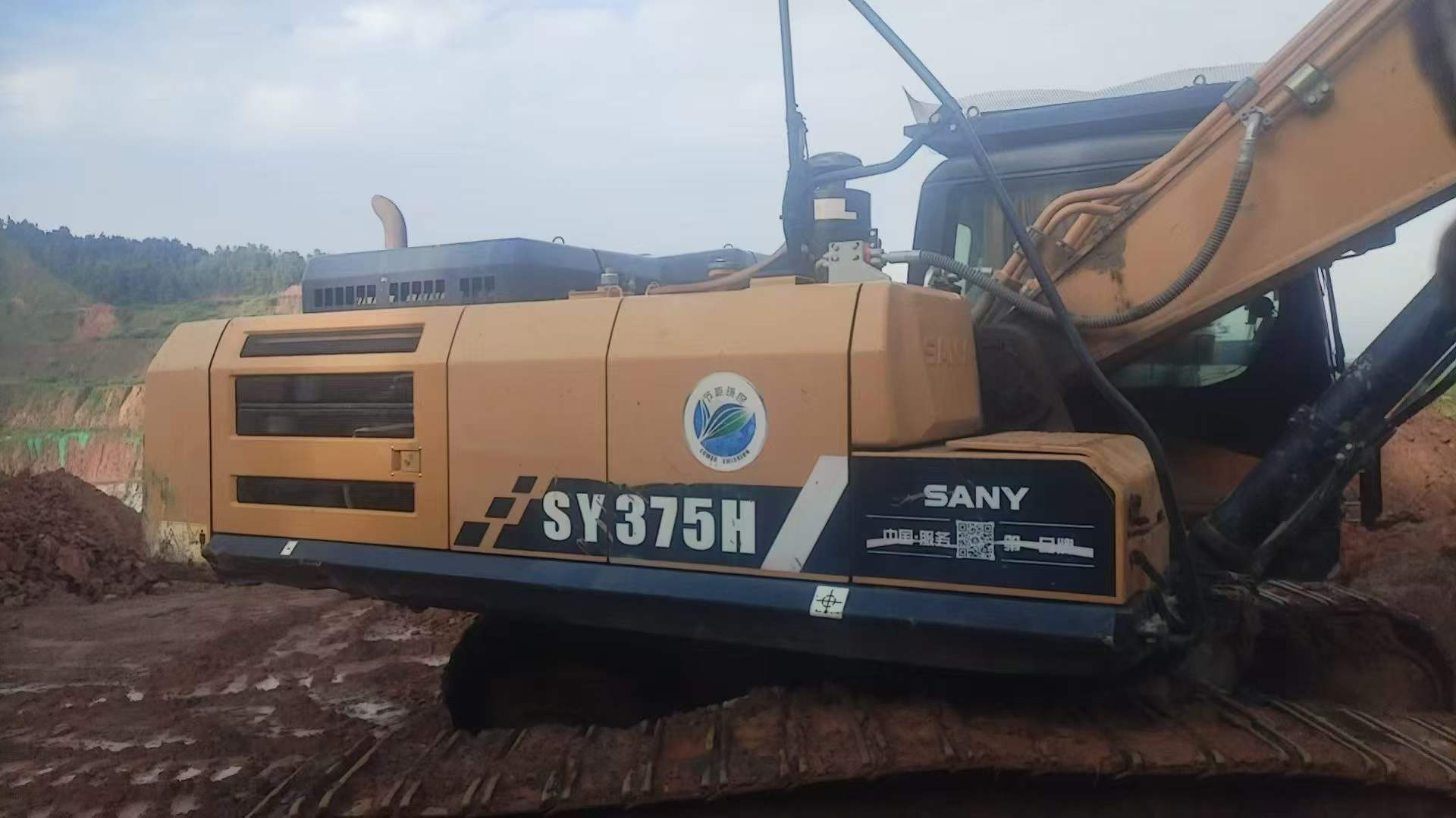 Buy Sany SY375H Used Excavator / 1