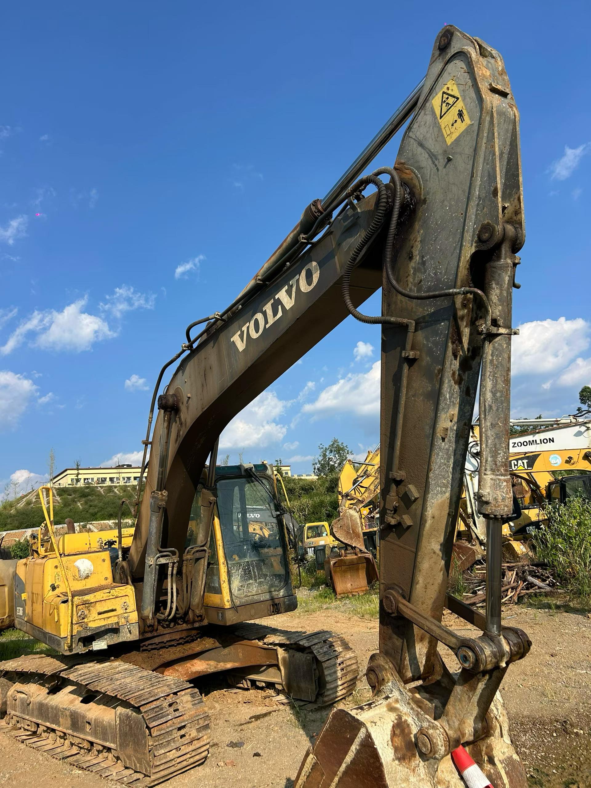 Buy Volvo EC210B Used Excavator / 7