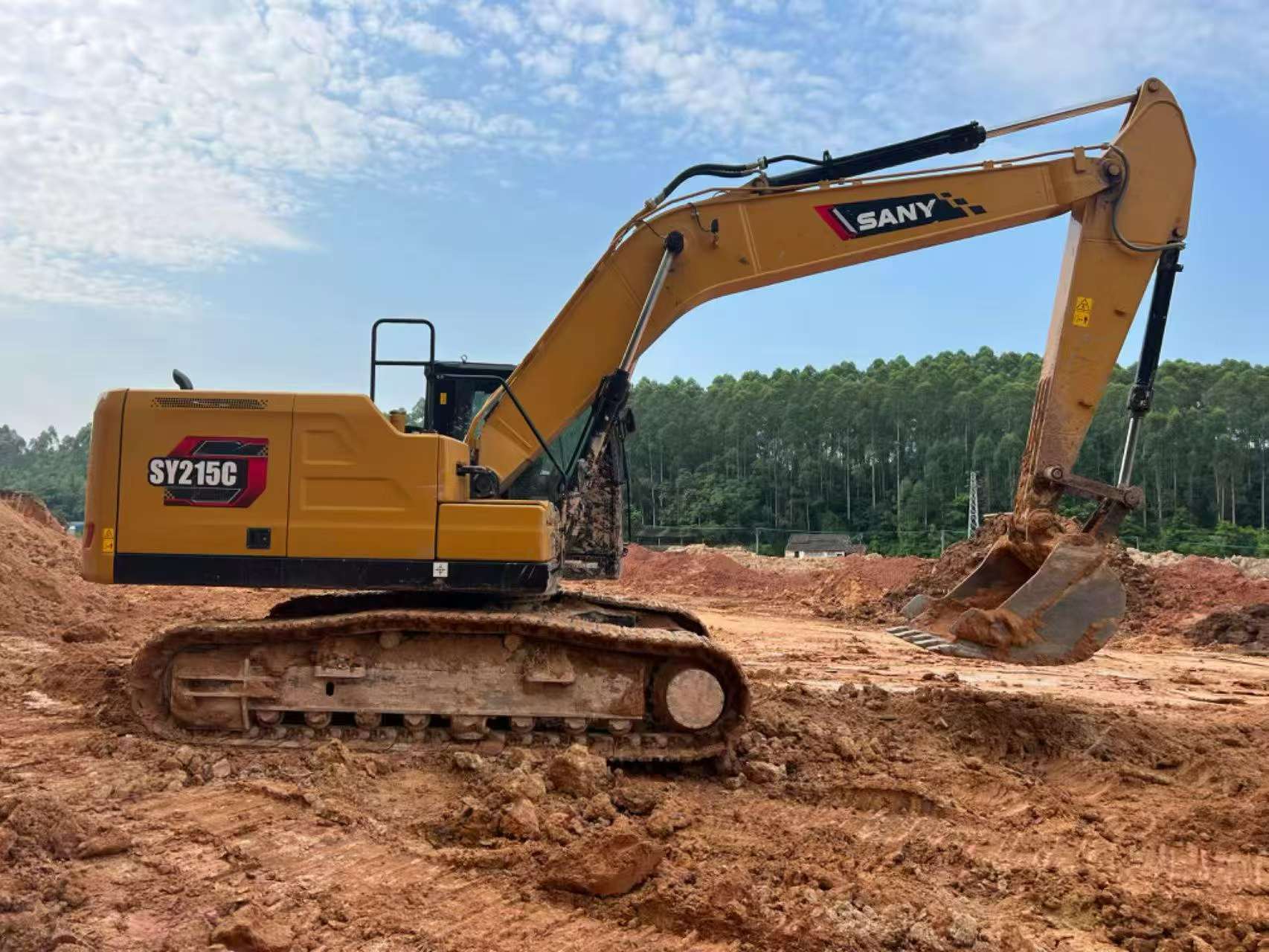 Buy Sany SY215C Used Excavator / 5