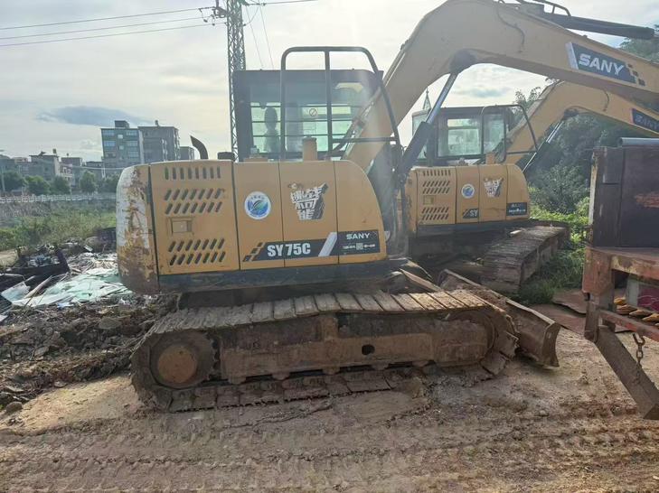 Buy Sany SY75C-8 Used Excavator / 1