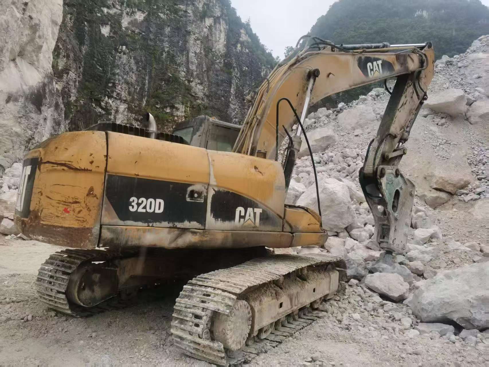 Buy Caterpillar 320D Used Excavator / 3