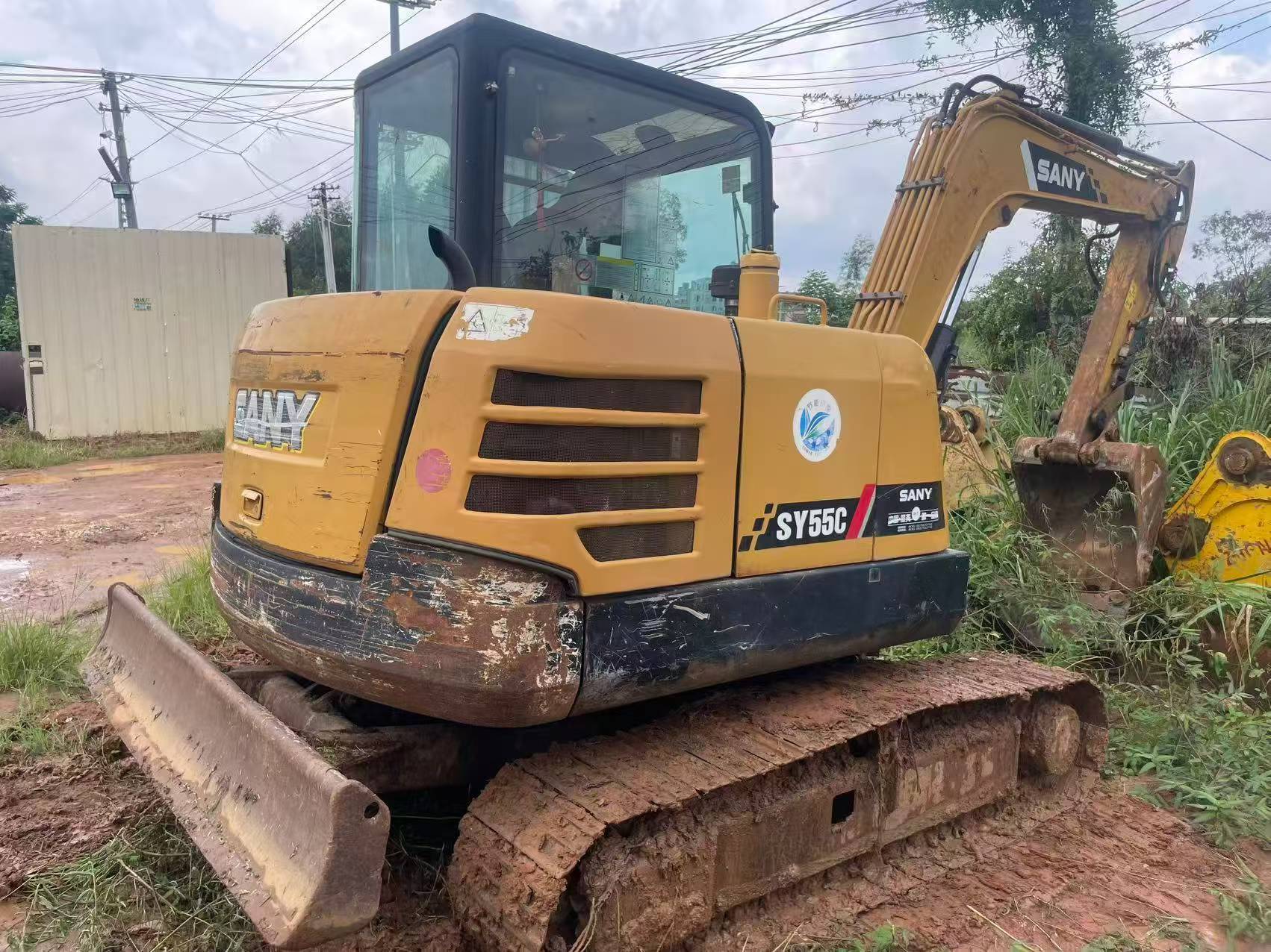 Buy Sany SY55 Used Excavator / 2