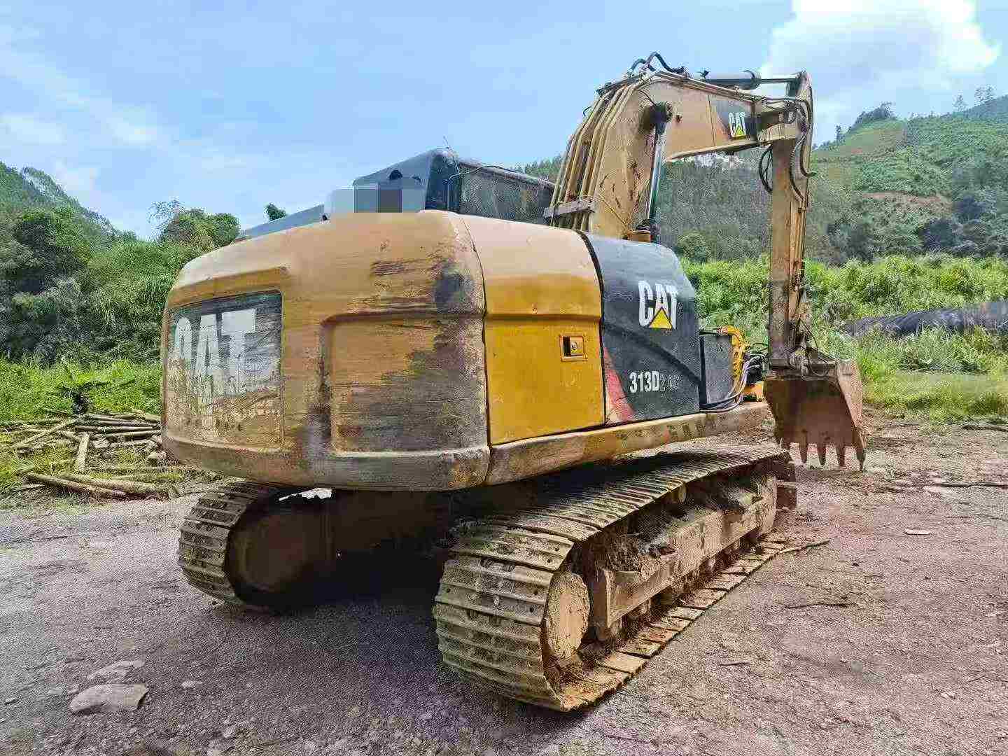 Buy Caterpillar 313D Used Excavator / 2