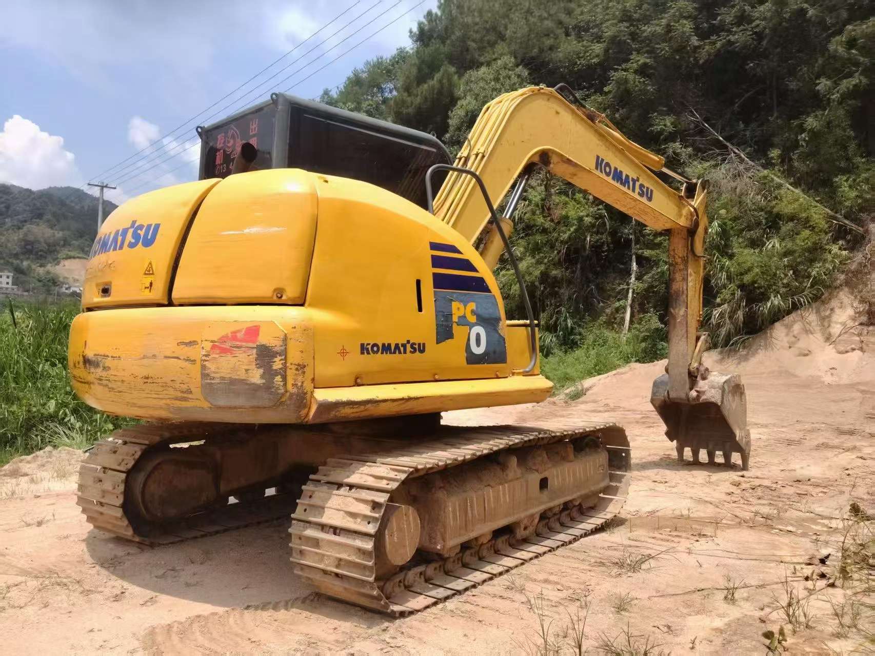 Buy Komatsu PC70-8 Used Excavator / 2