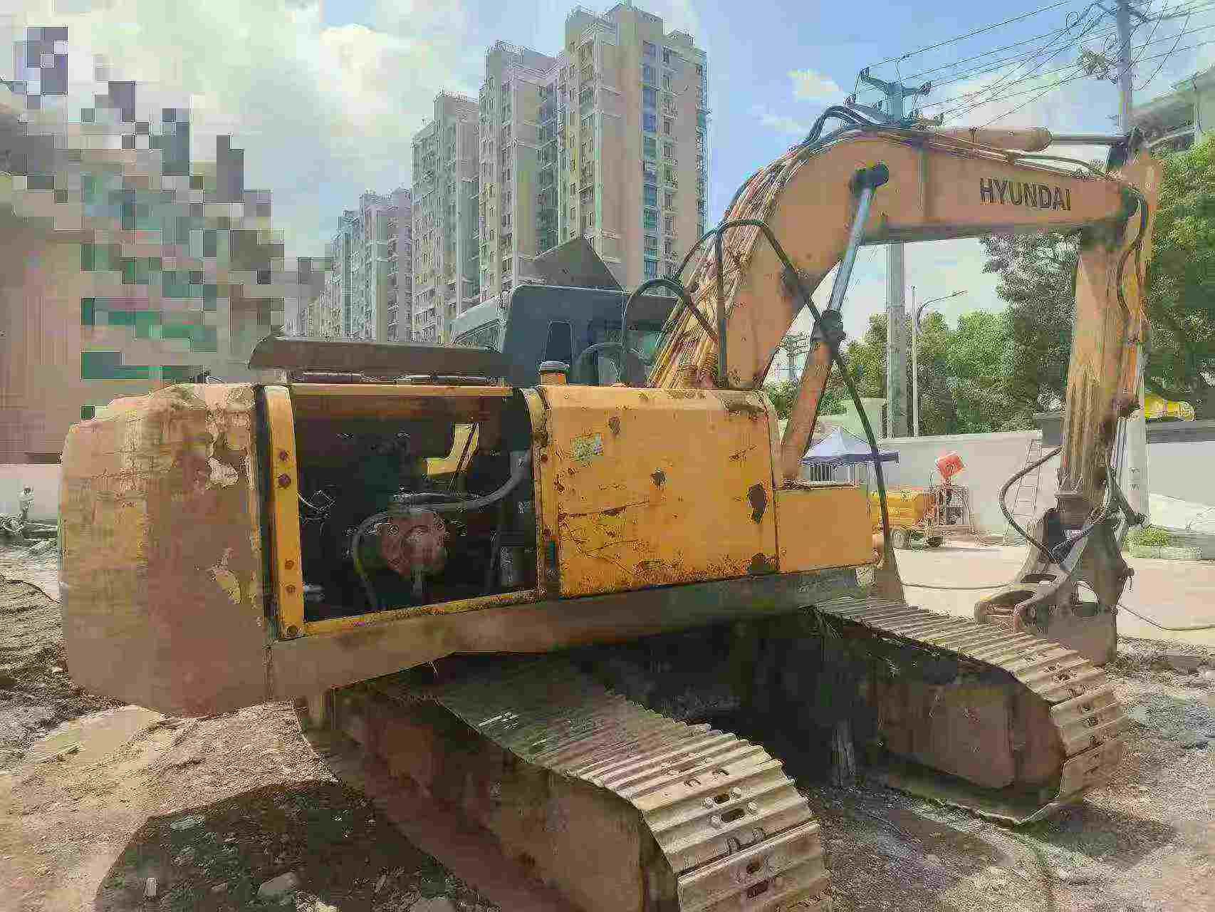 Buy Hyundai R215-7C Used Excavator / 9