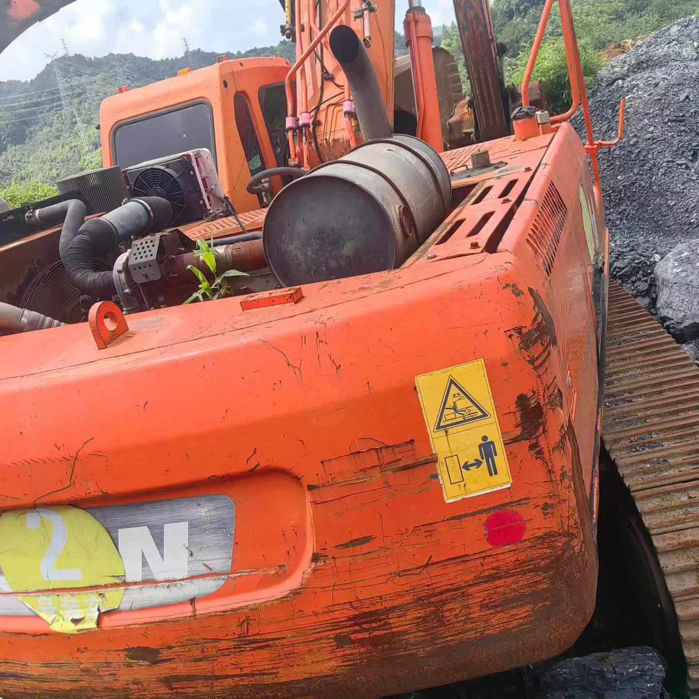 Buy Doosan DH300-7 Used Excavator / 9