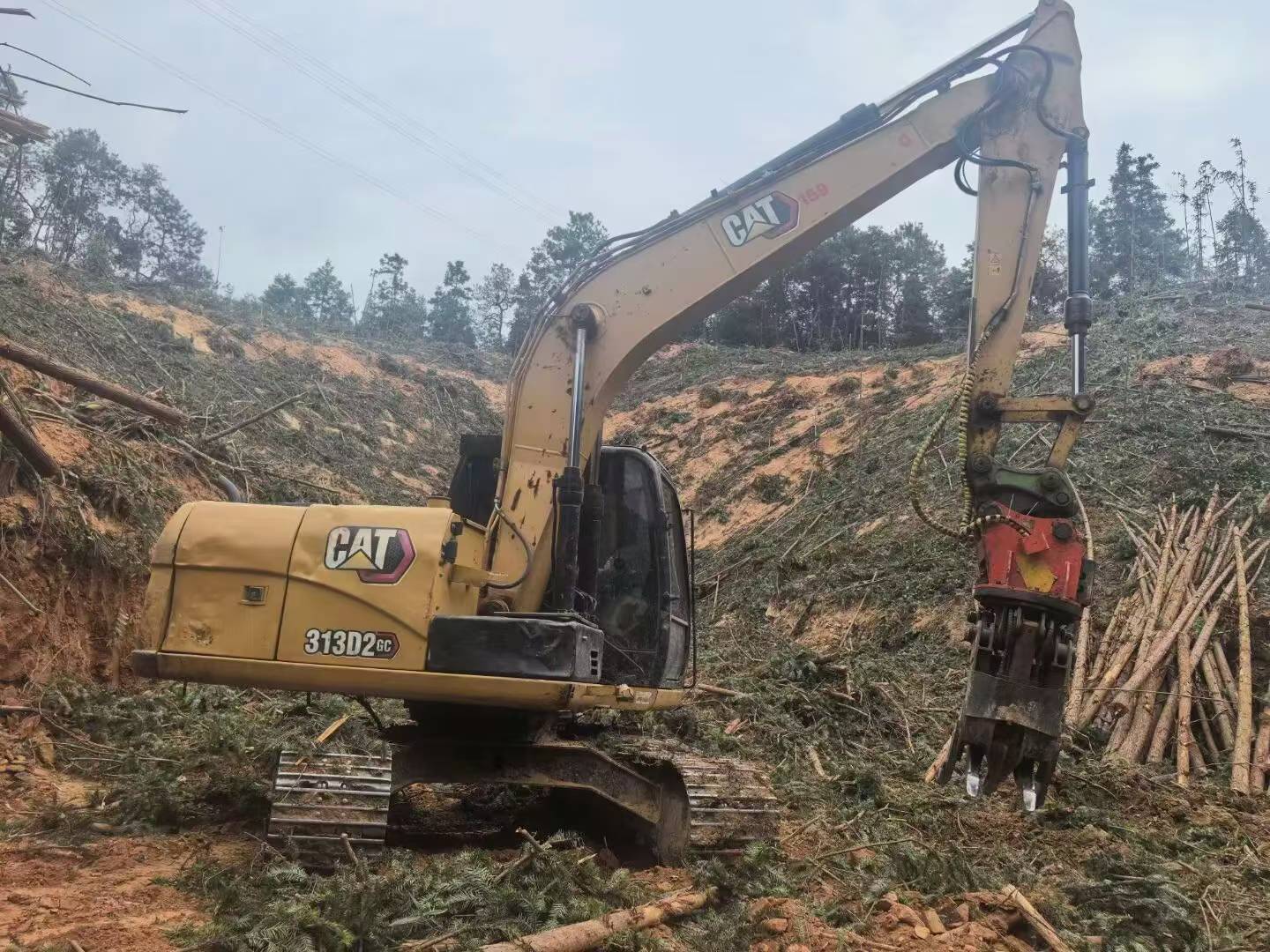 Buy Caterpillar 313D Used Excavator / 3