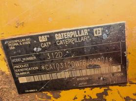 Buy Caterpillar 312D Used Excavator / 3 Buy Caterpillar 312D Used Excavator / 3